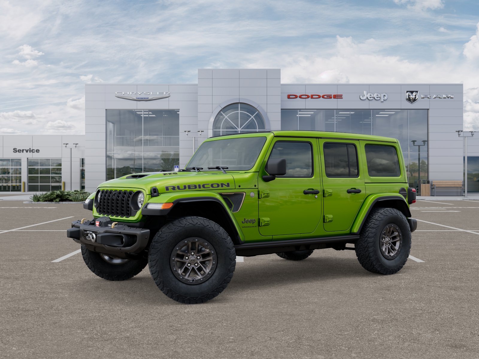 New 2025 Mojito Clear-Coat Exterior Paint Jeep Rubicon 392 Final Edition image 16