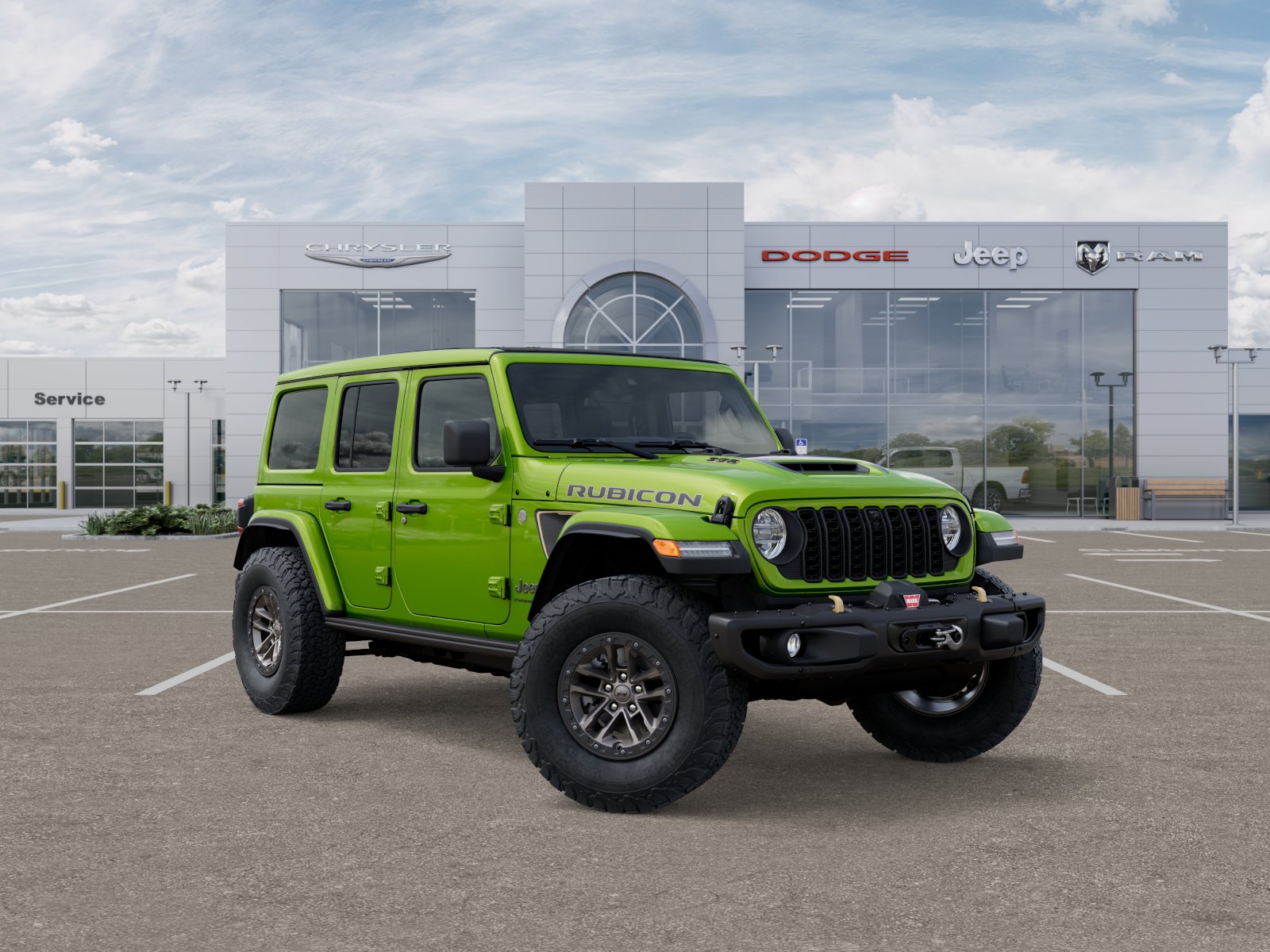New 2025 Mojito Clear-Coat Exterior Paint Jeep Rubicon 392 Final Edition image 18