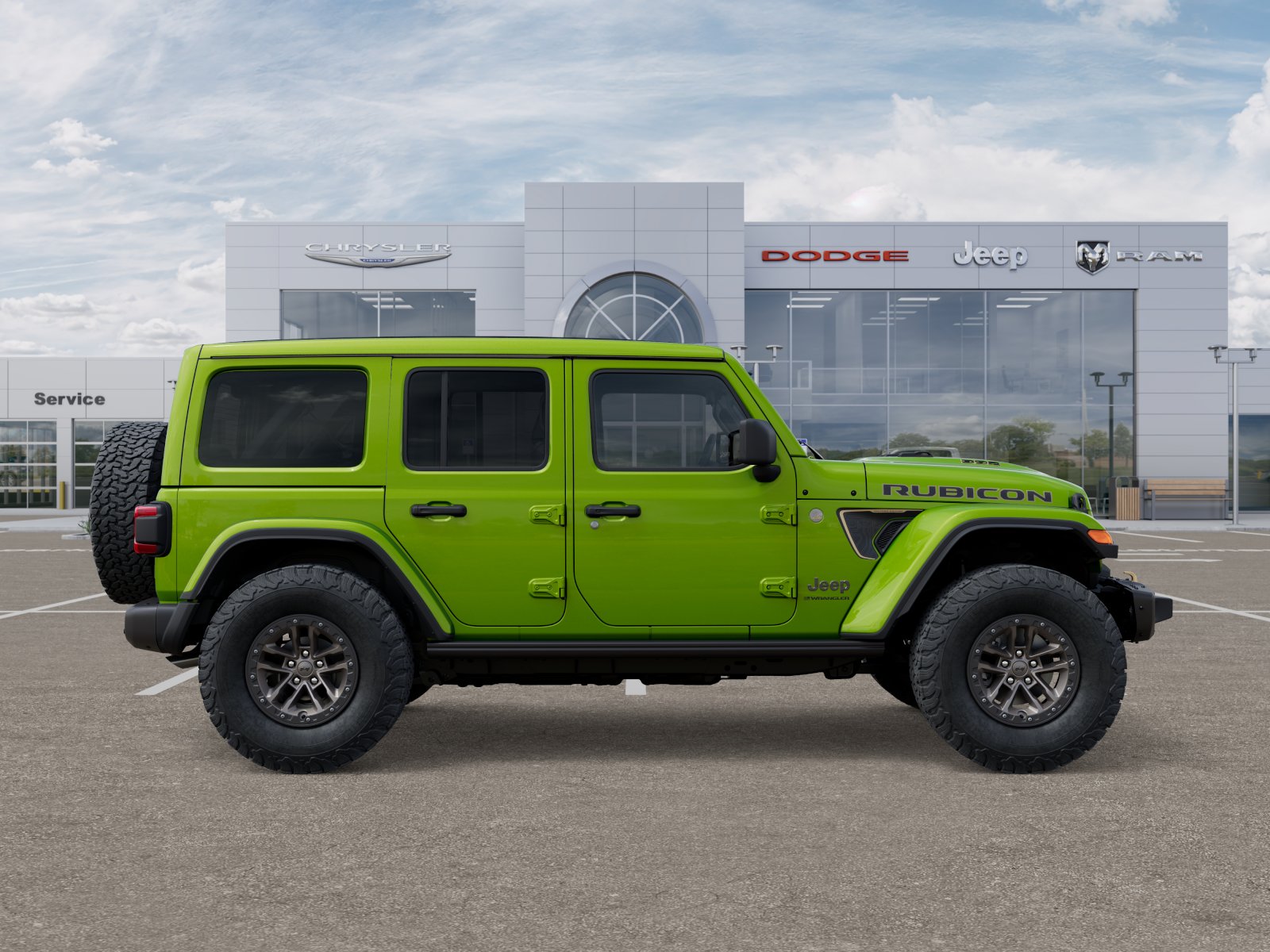 New 2025 Mojito Clear-Coat Exterior Paint Jeep Rubicon 392 Final Edition image 27