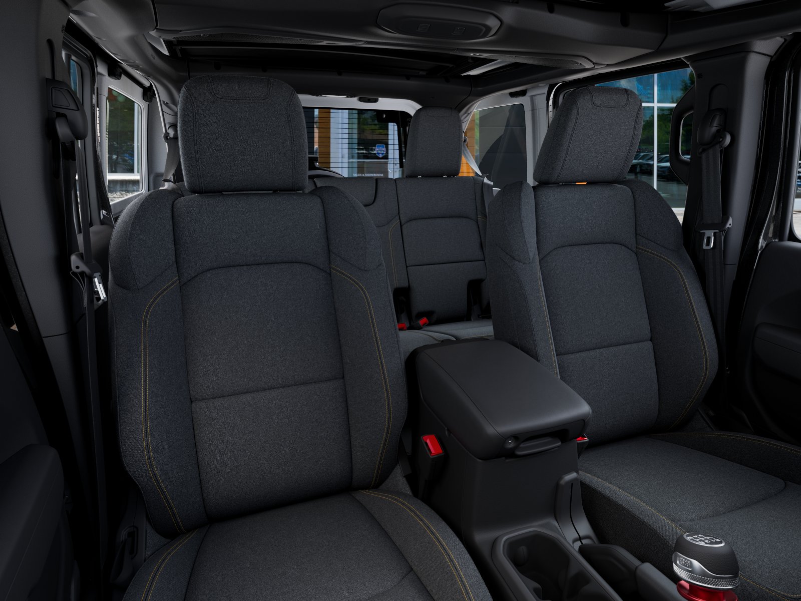 New 2025 Granite Crystal Metallic Clear-Coat Exterior Paint Jeep Sport S image 42