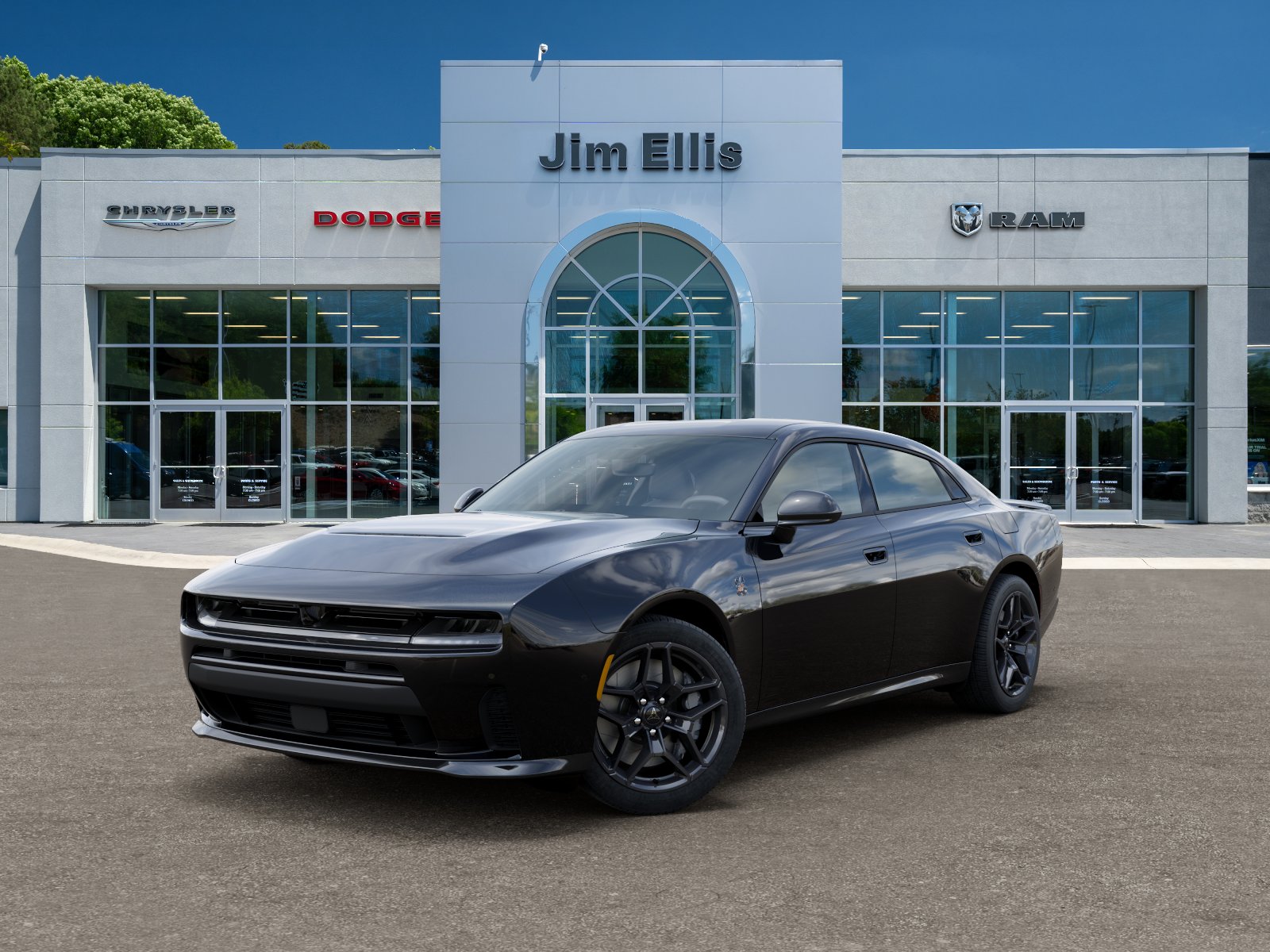 New 2026 Diamond Black Crystal Pearlcoat Dodge Scat Pack image 27