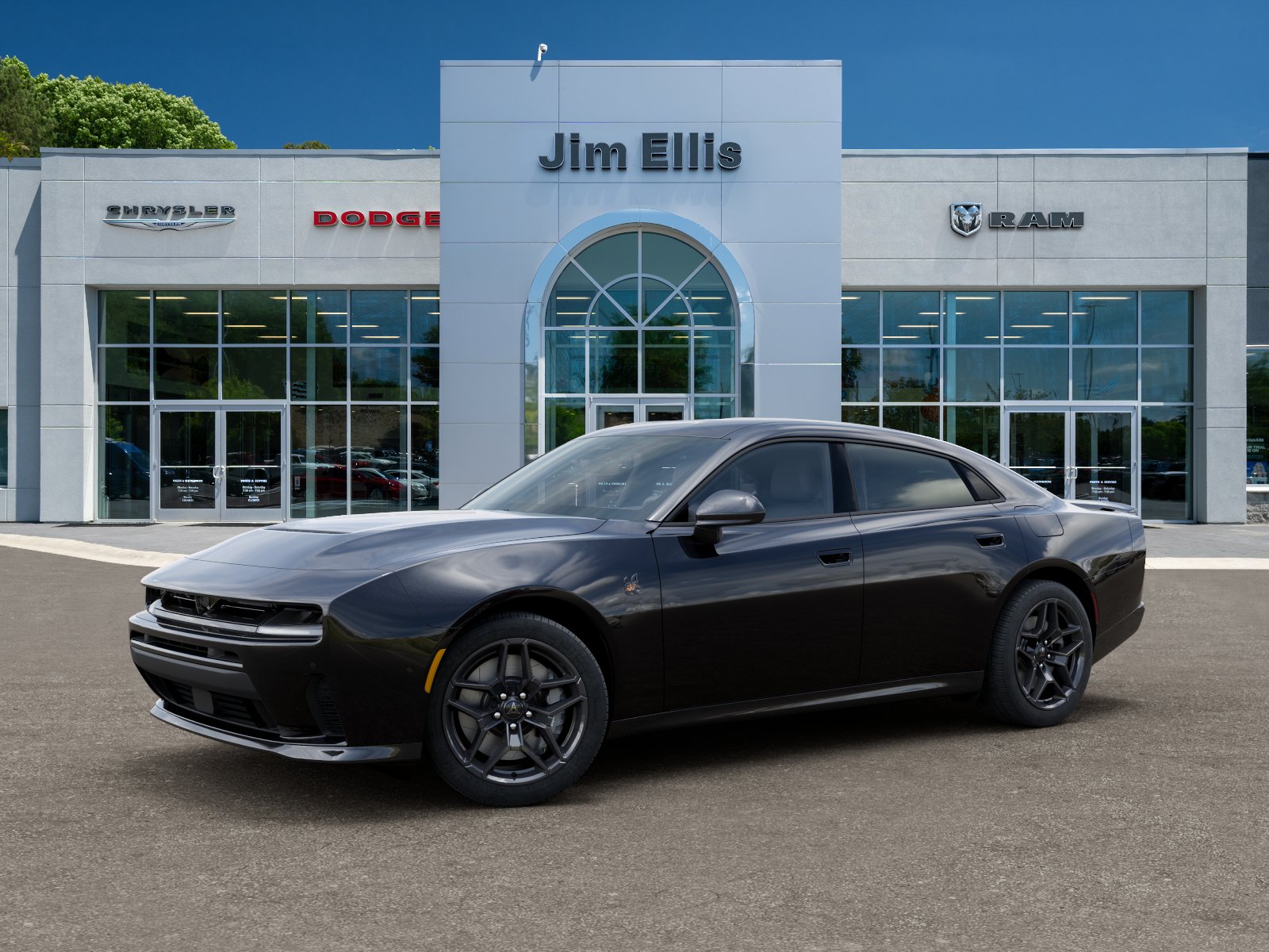 New 2026 Diamond Black Crystal Pearlcoat Dodge Scat Pack image 28