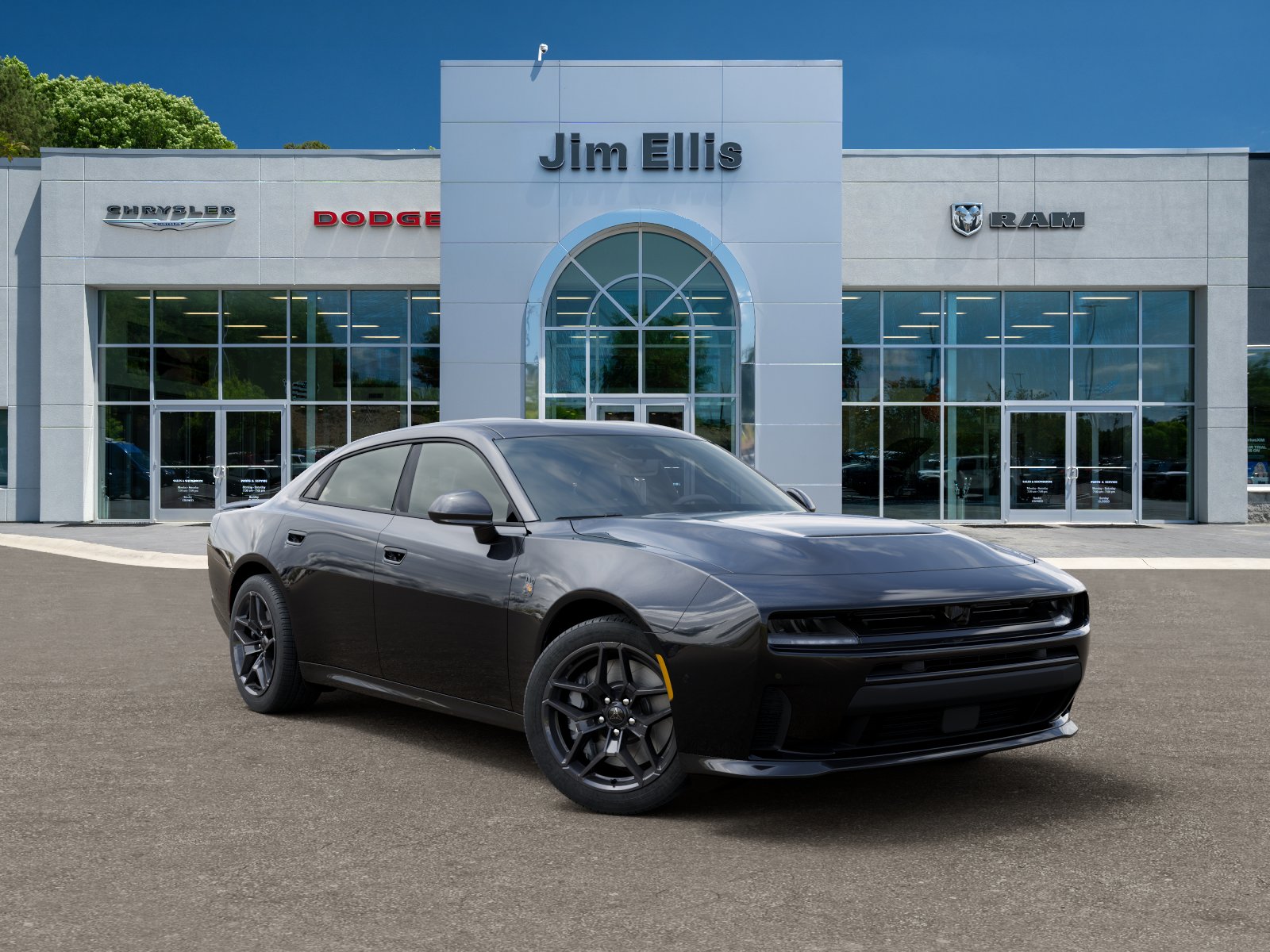 New 2026 Diamond Black Crystal Pearlcoat Dodge Scat Pack image 31