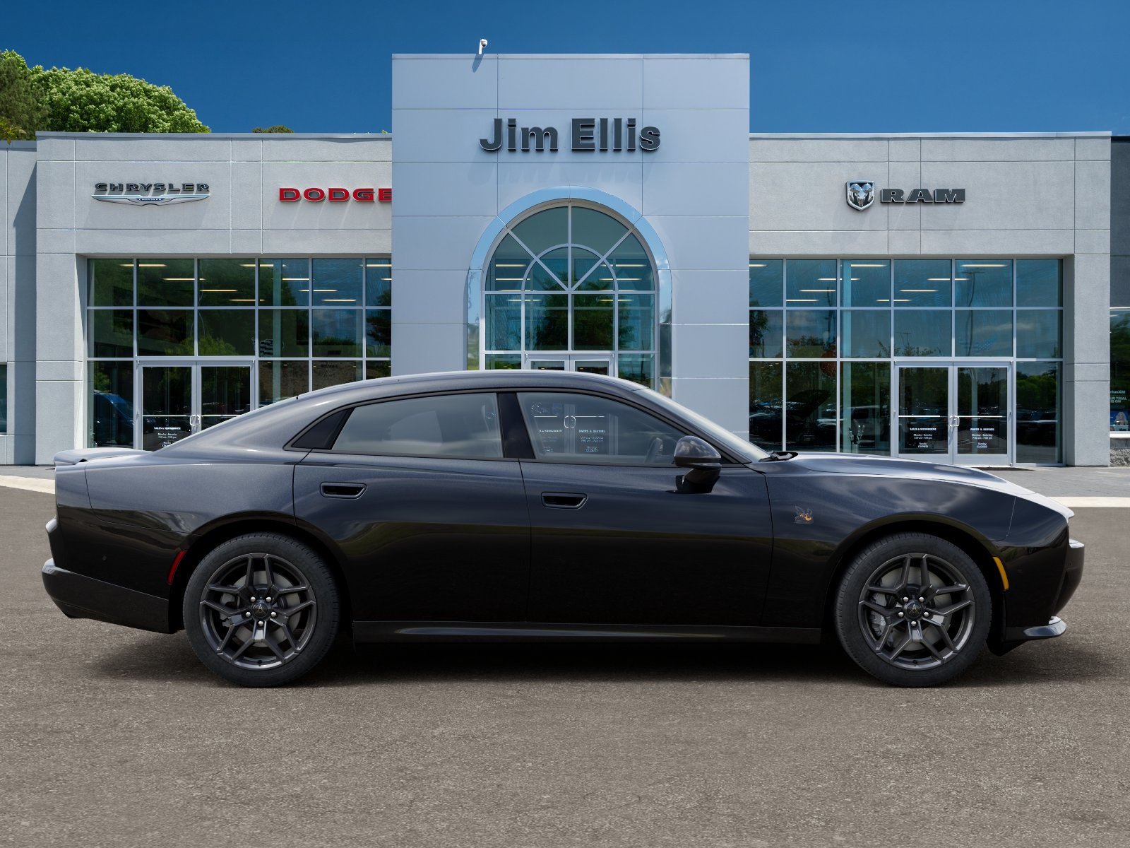 New 2026 Diamond Black Crystal Pearlcoat Dodge Scat Pack image 47