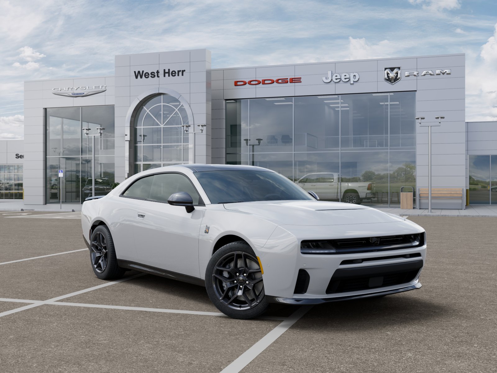 New 2026 Bright White Clearcoat Dodge R/T Scat Pack image 5