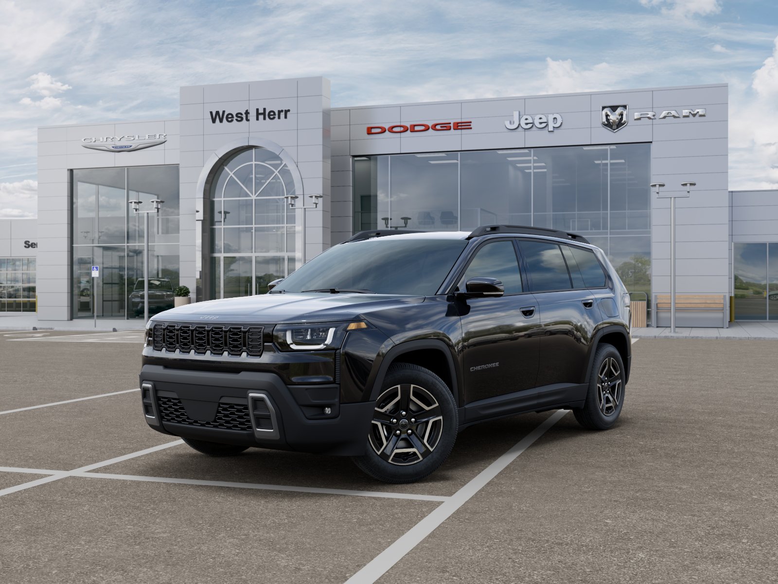 New 2026 Diamond Black Crystal Pearl-Coat Exterior Paint Jeep CHEROKEE LIMITED 4X4 image 101