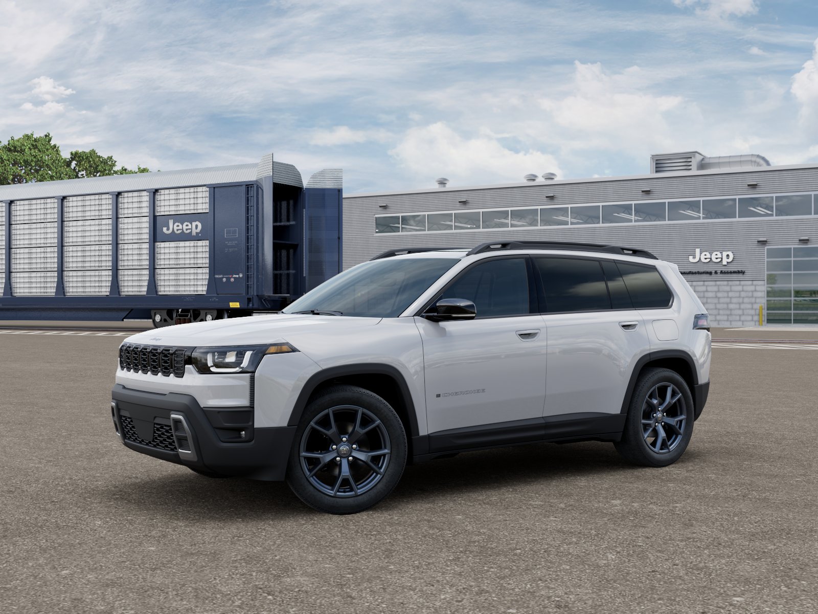 New 2026 Bright White Clear-Coat Exterior Paint Jeep 85th Anniversary image 15