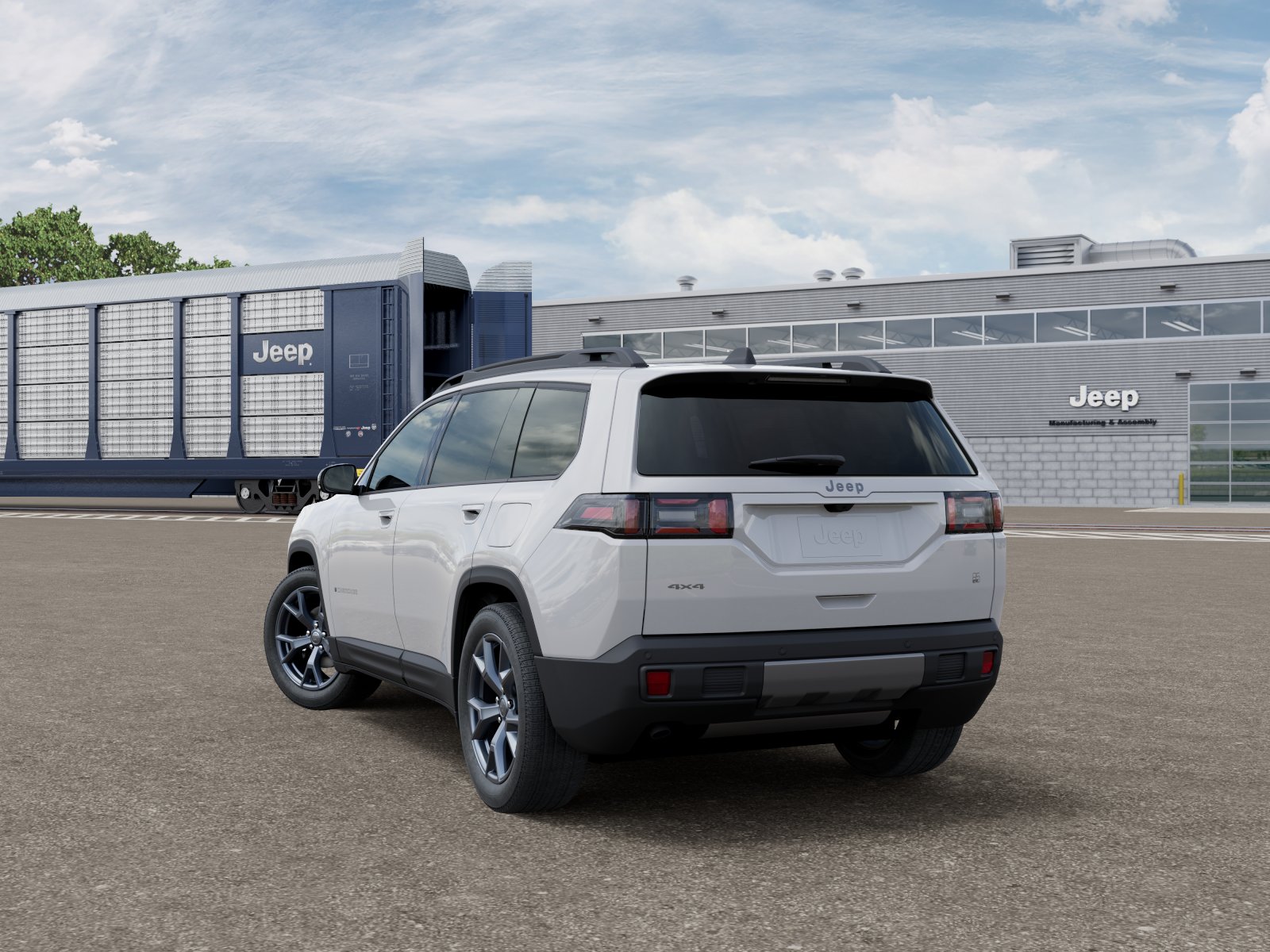 New 2026 Bright White Clear-Coat Exterior Paint Jeep 85th Anniversary image 16
