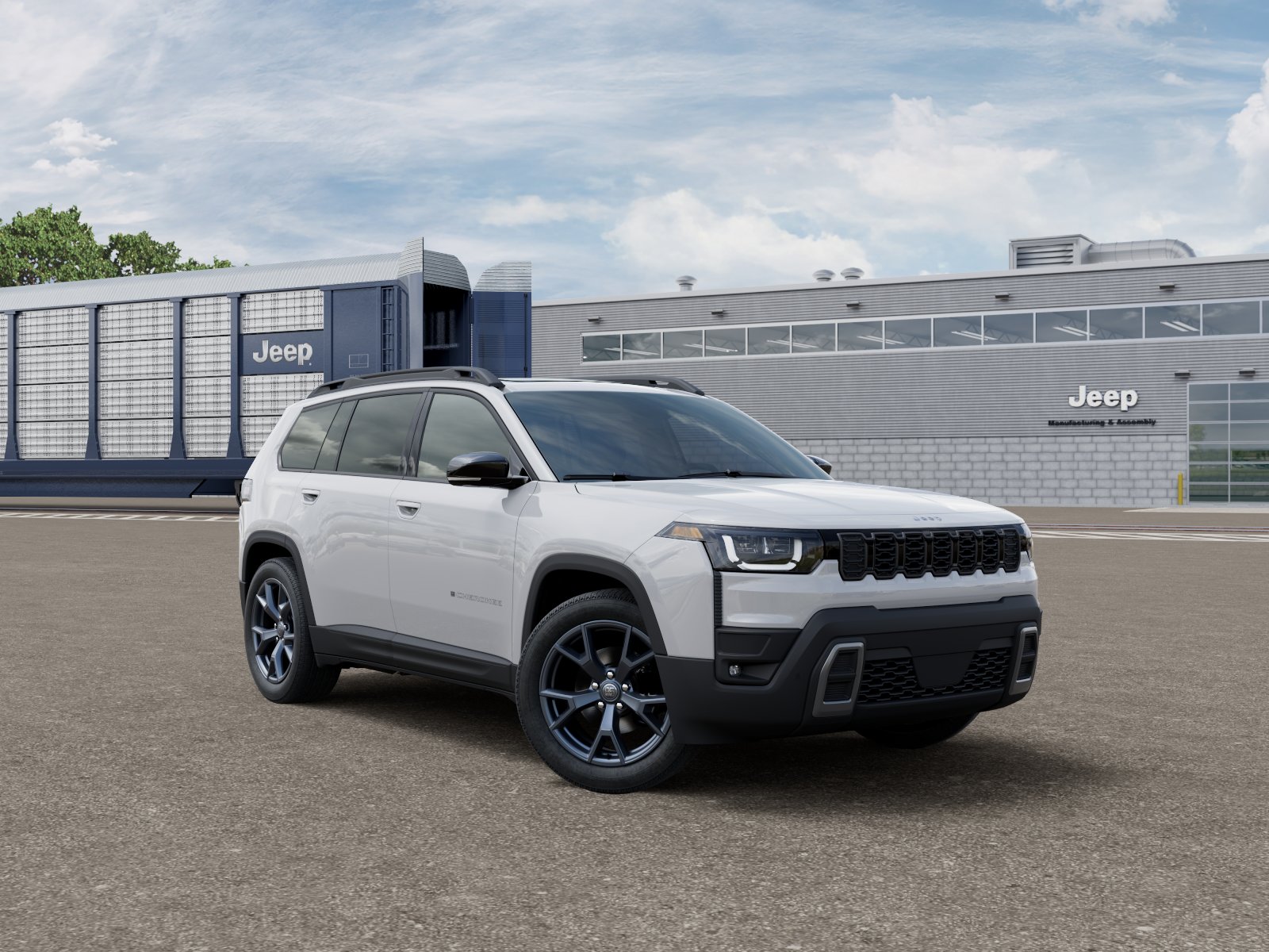 New 2026 Bright White Clear-Coat Exterior Paint Jeep 85th Anniversary image 18