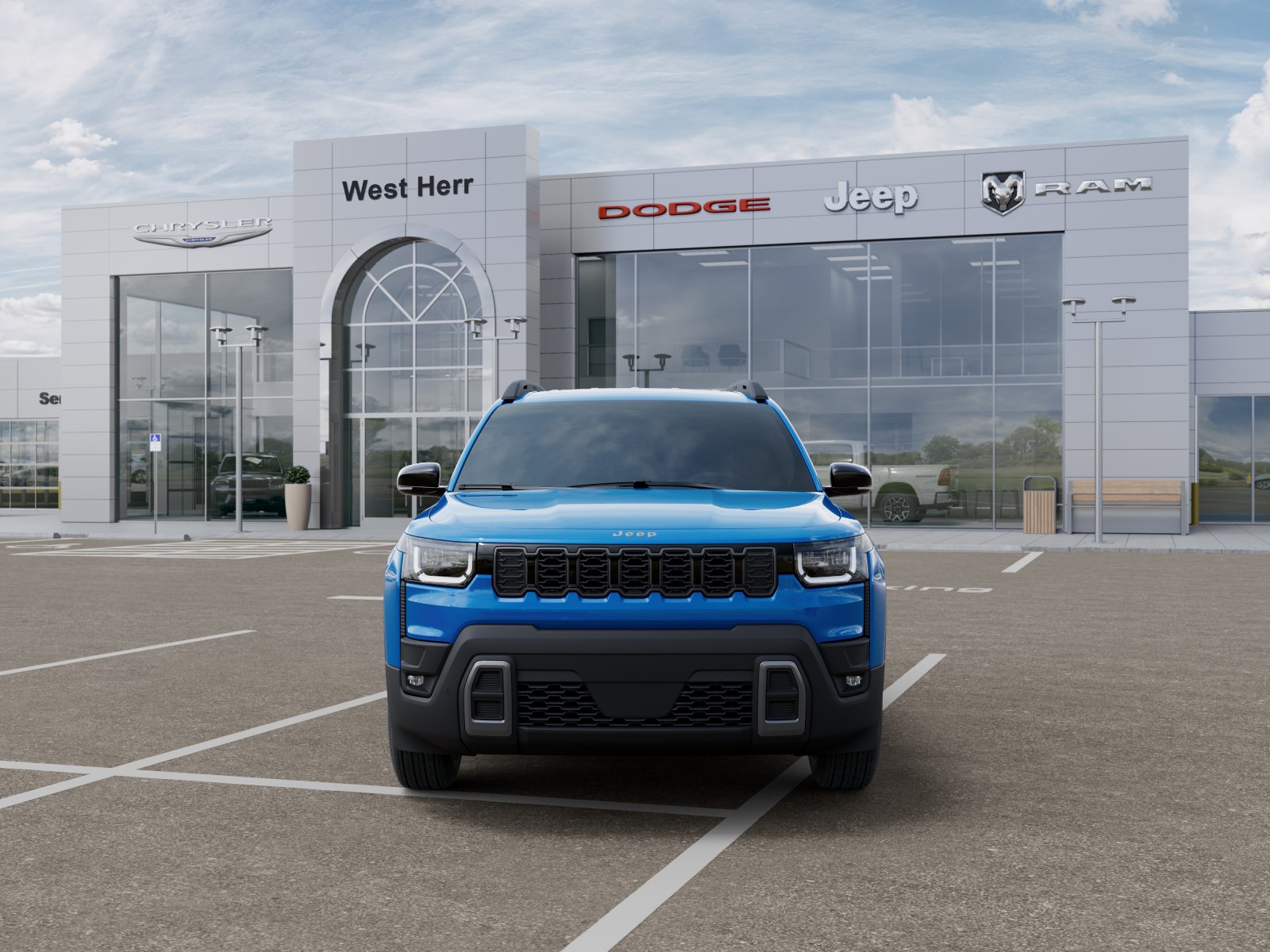 New 2026 Hydro Blue Pearl-Coat Exterior Paint Jeep Limited image 19
