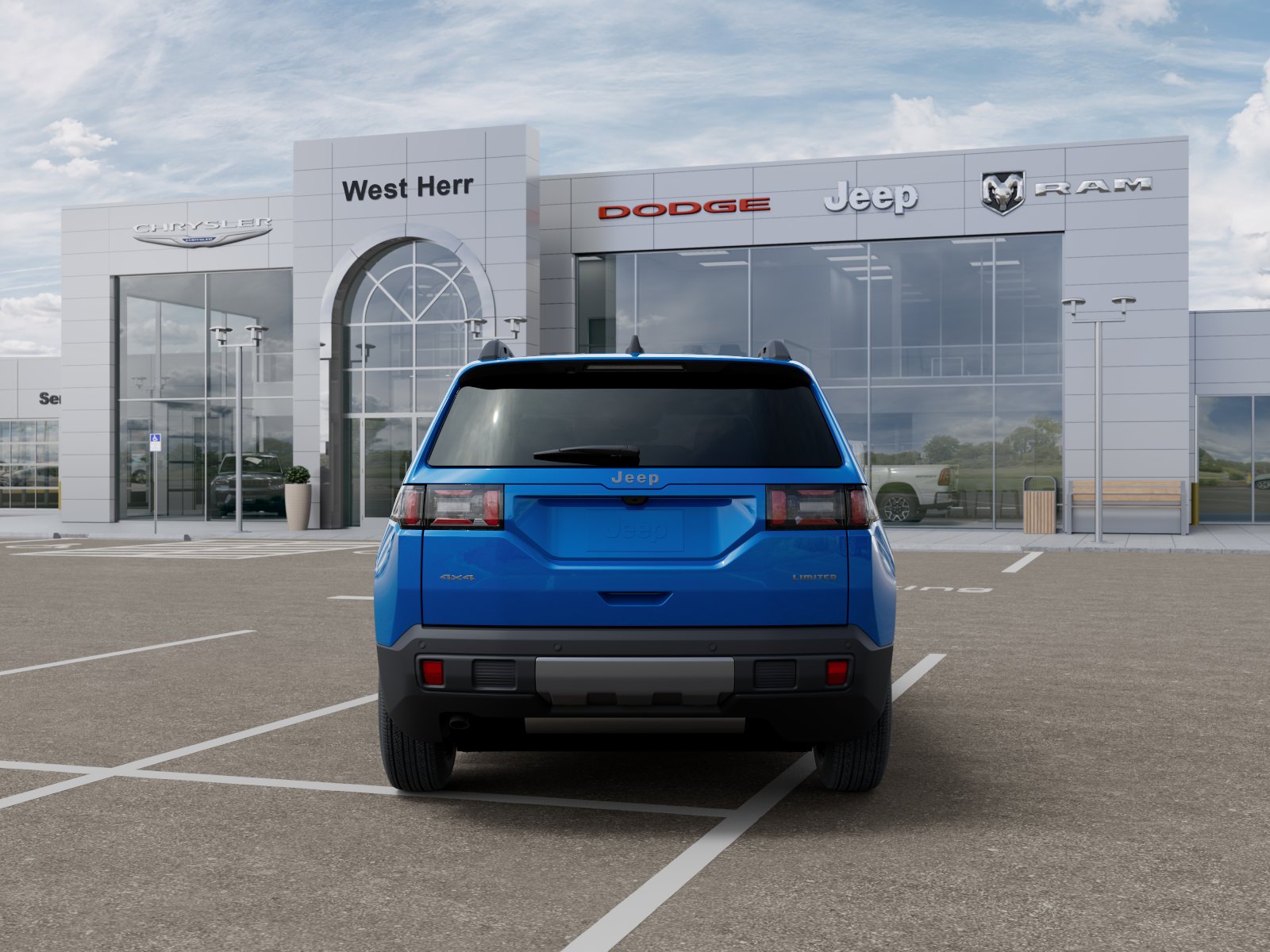 New 2026 Hydro Blue Pearl-Coat Exterior Paint Jeep Limited image 20