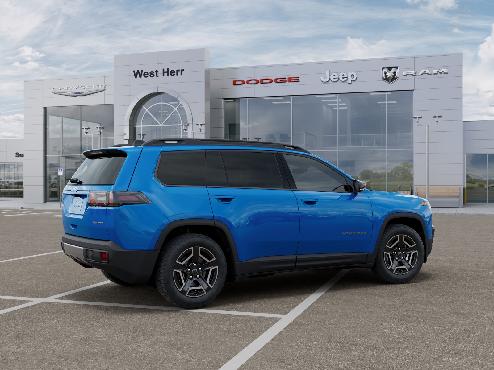 New 2026 Hydro Blue Pearl-Coat Exterior Paint Jeep Limited image 17