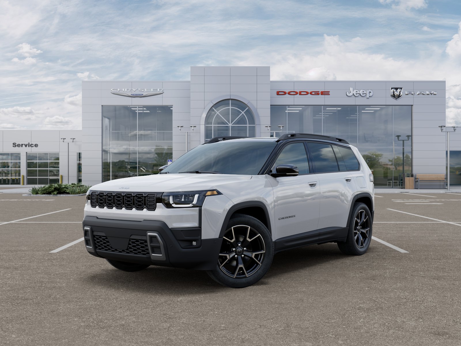 New 2026 Bright White Clear-Coat Exterior Paint Jeep Overland image 27