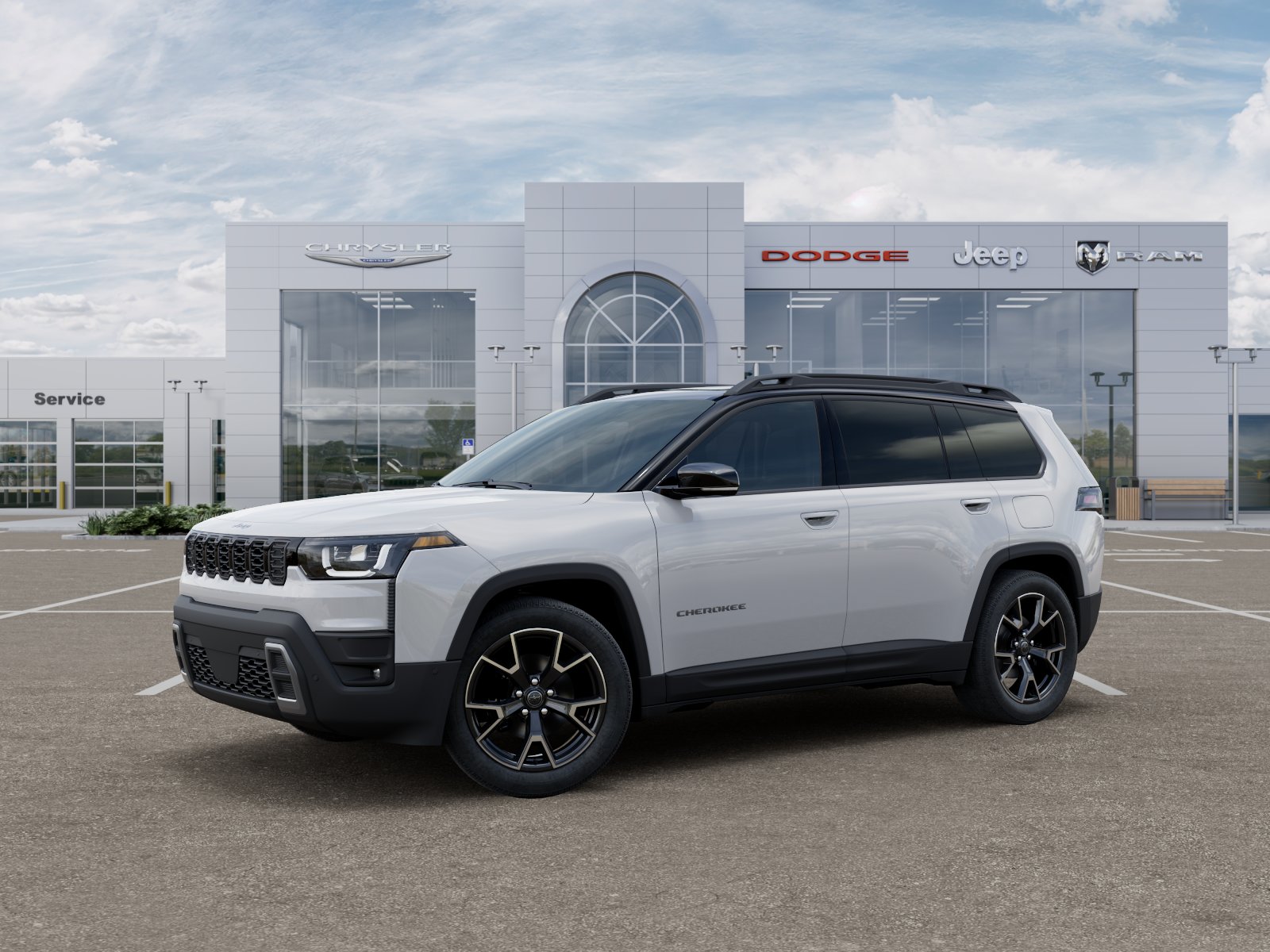 New 2026 Bright White Clear-Coat Exterior Paint Jeep Overland image 28