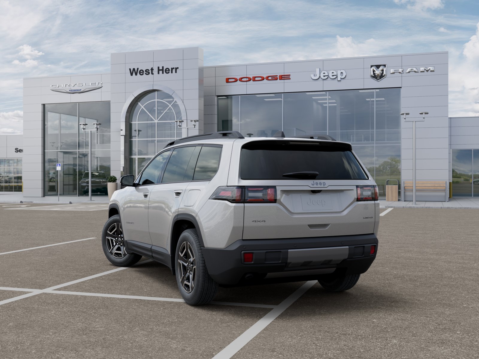 New 2026 Silver Zynith Clear-Coat Exterior Paint Jeep CHEROKEE LIMITED 4X4 image 103