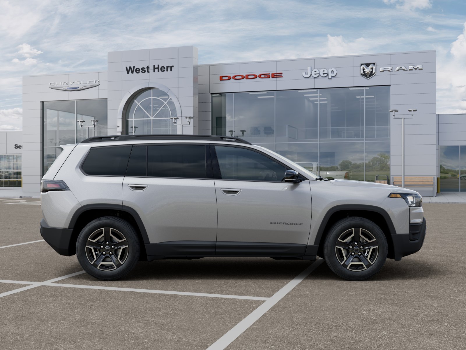 New 2026 Silver Zynith Clear-Coat Exterior Paint Jeep CHEROKEE LIMITED 4X4 image 121