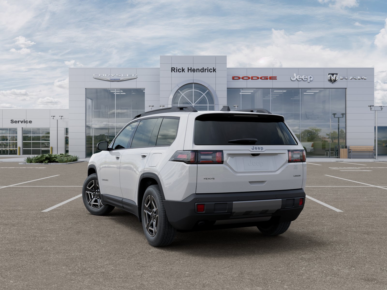New 2026 Bright White Clear-Coat Exterior Paint Jeep Laredo image 31