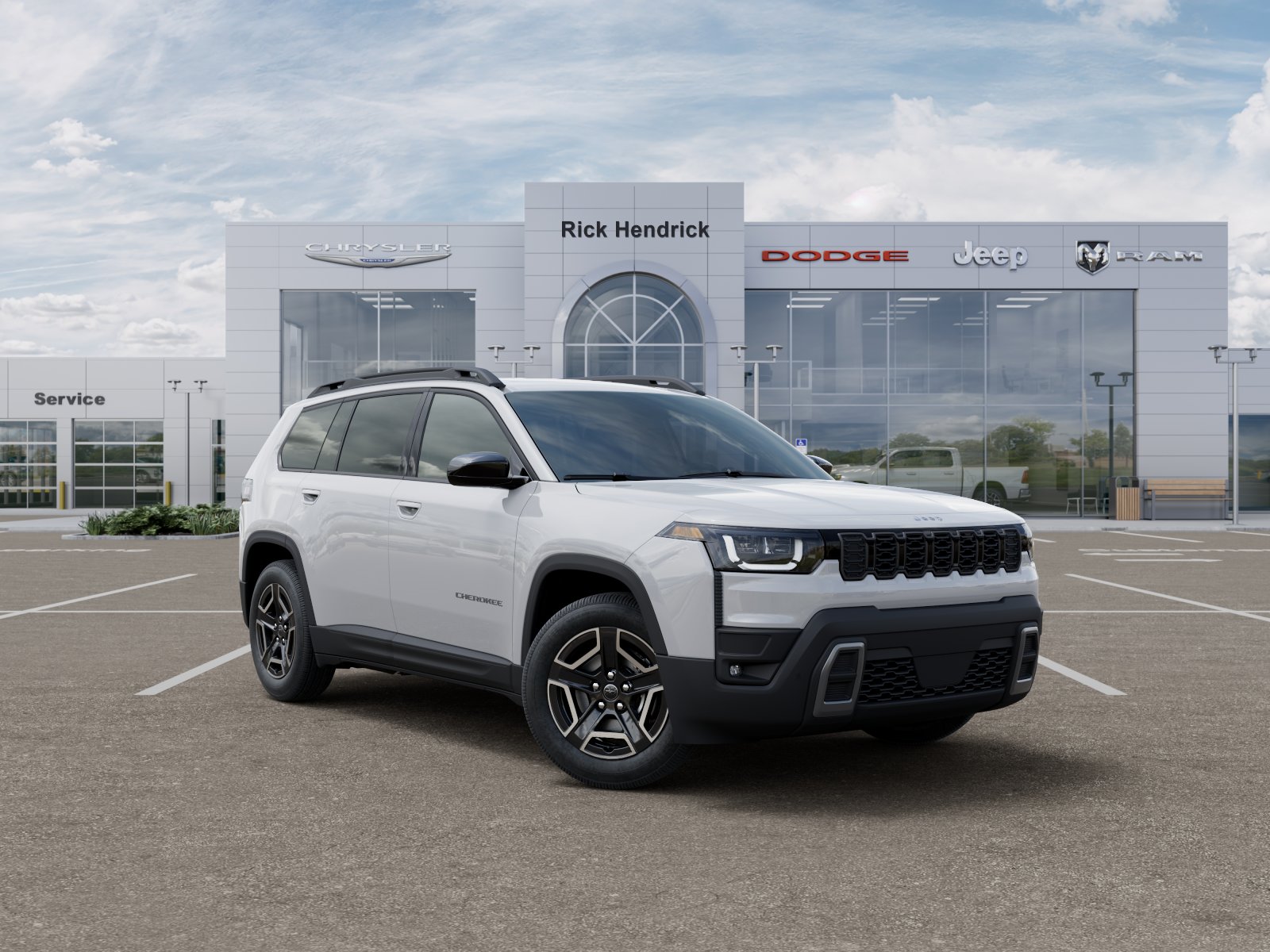 New 2026 Bright White Clear-Coat Exterior Paint Jeep Laredo image 28