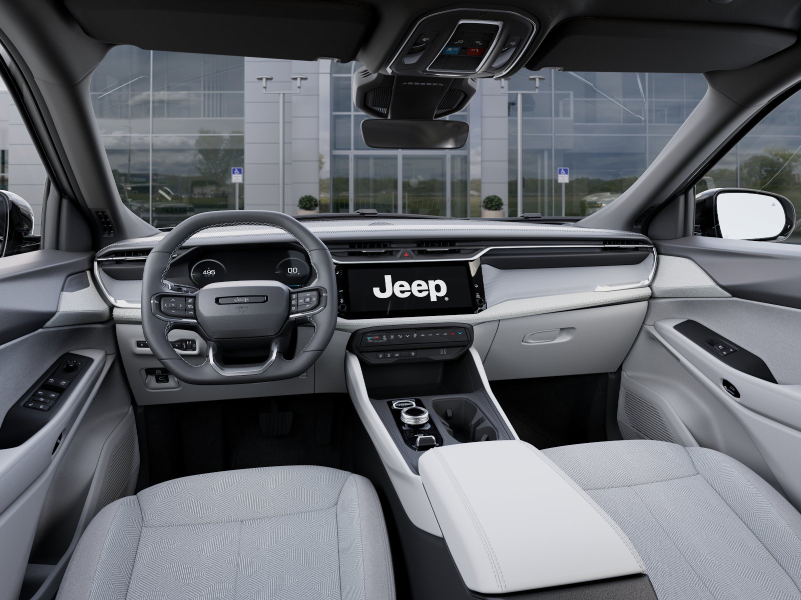 New 2026 Bright White Clear-Coat Exterior Paint Jeep Laredo image 41