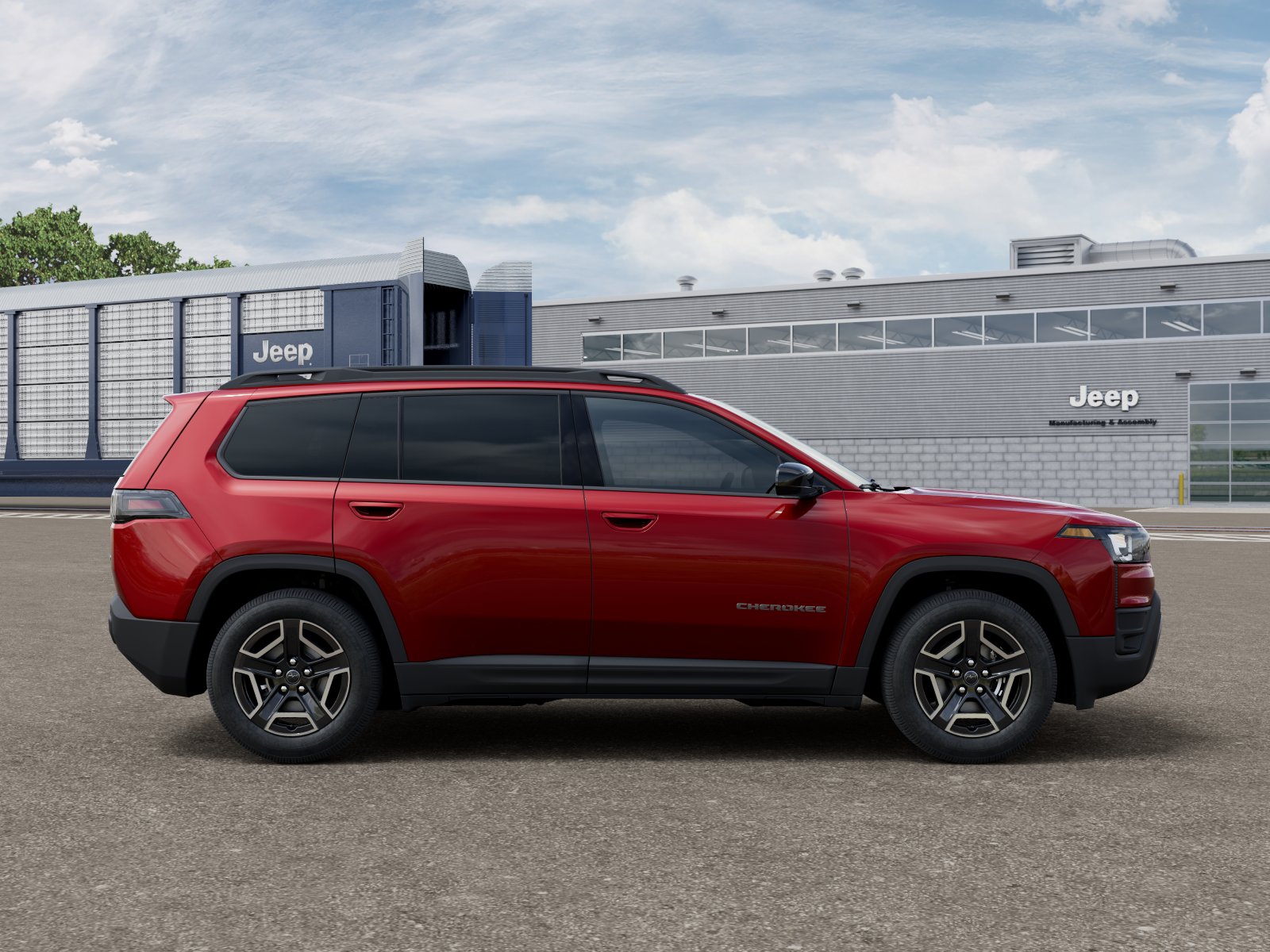 New 2026 Red Hot Pearl-Coat Exterior Paint Jeep Laredo image 21