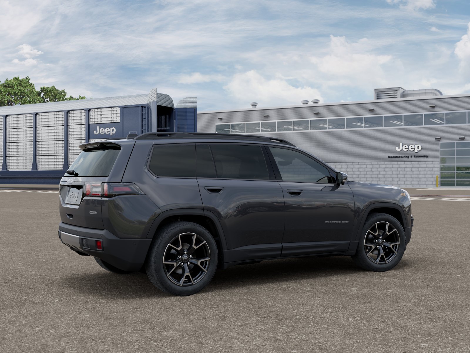 New 2026 Sting-Gray Clear-Coat Exterior Paint Jeep Overland image 2