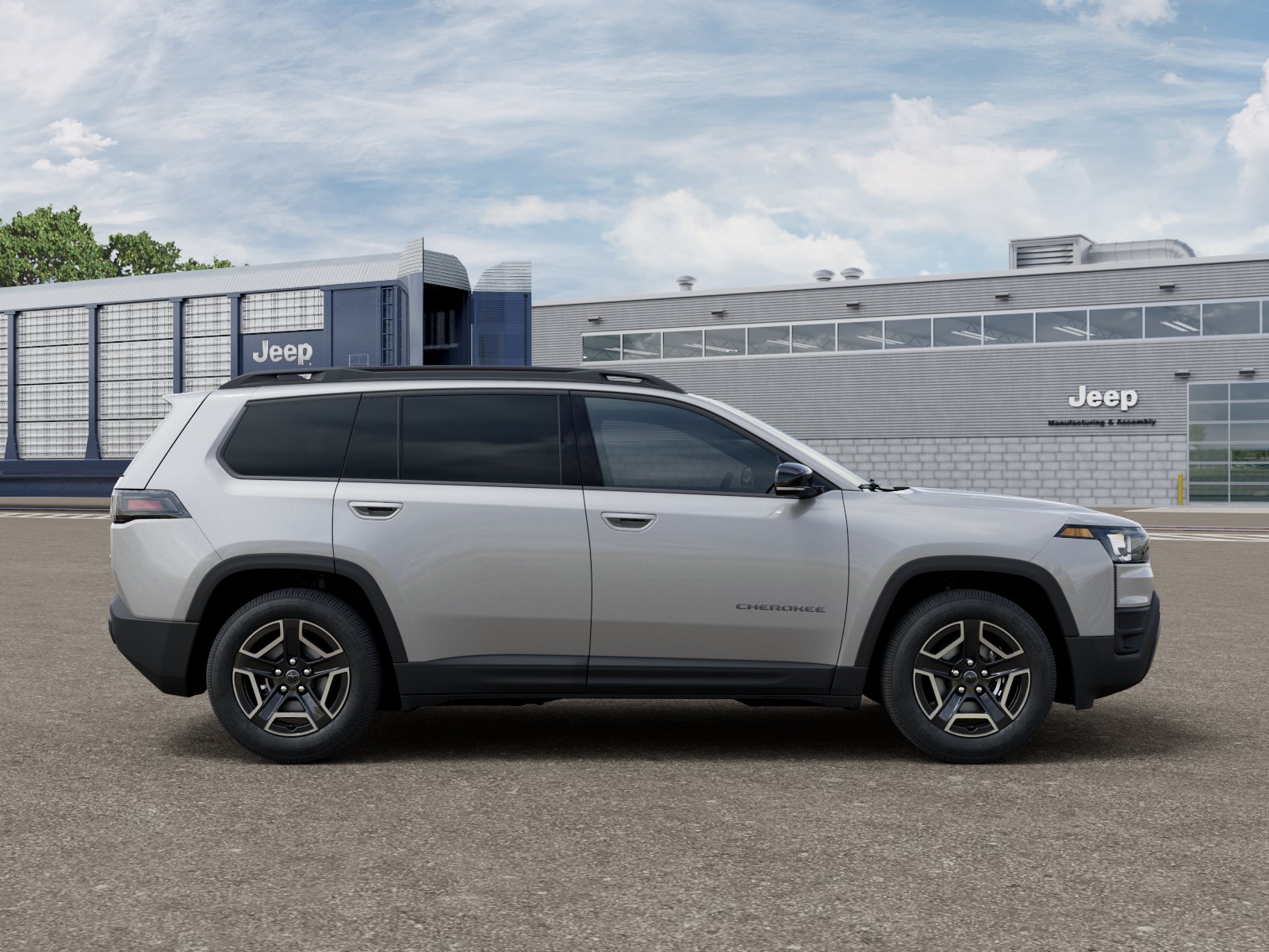 New 2026 Silver Zynith Clear-Coat Exterior Paint Jeep Limited image 21
