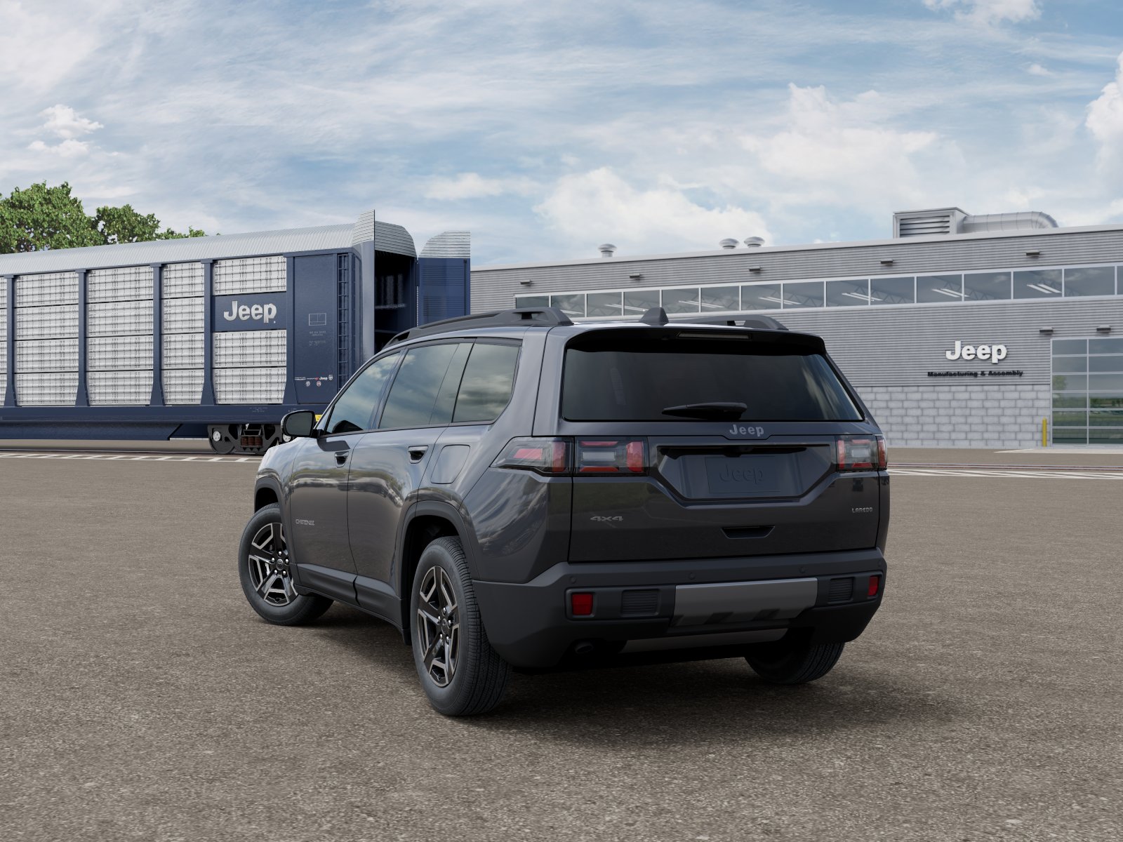 New 2026 Sting-Gray Clearcoat Jeep Laredo image 3