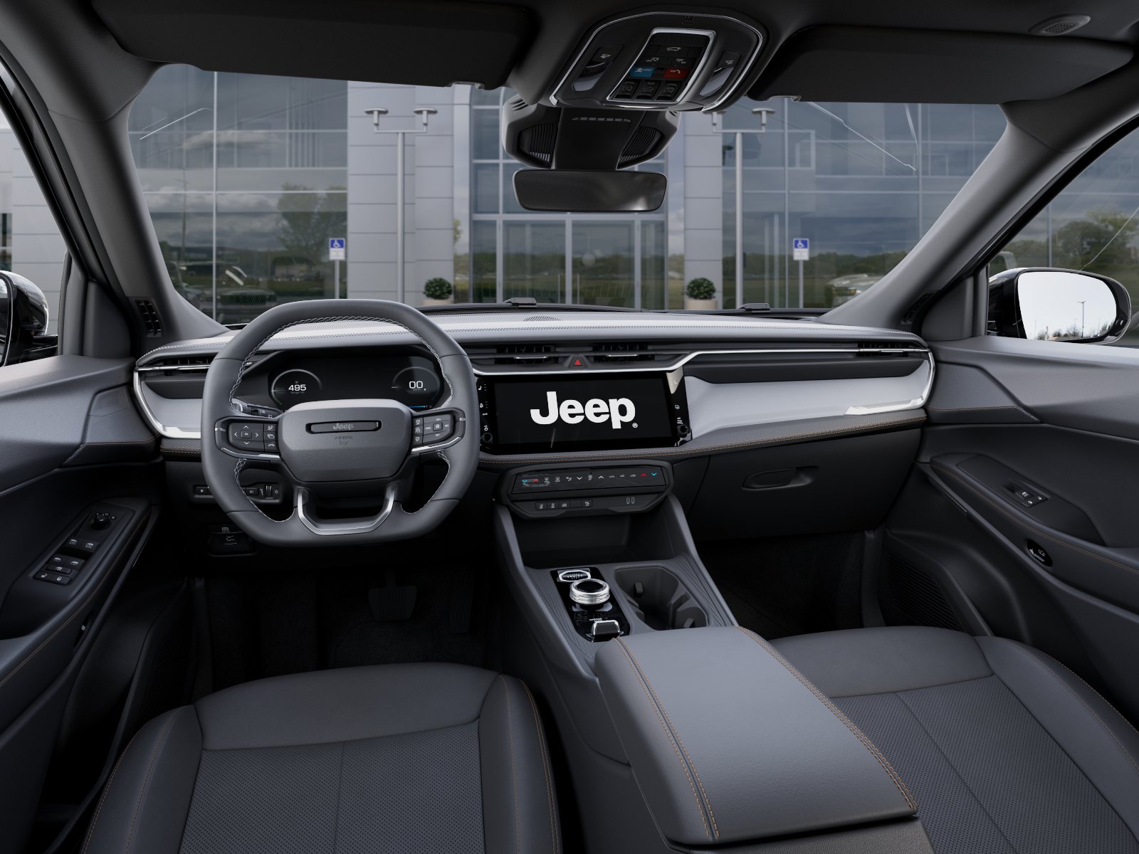 New 2026 Bright White Clear-Coat Exterior Paint Jeep Limited image 41