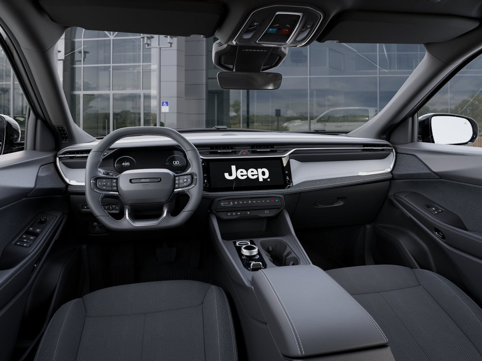 New 2026 Bright White Clear-Coat Exterior Paint Jeep CHEROKEE LAREDO 4X4 image 40