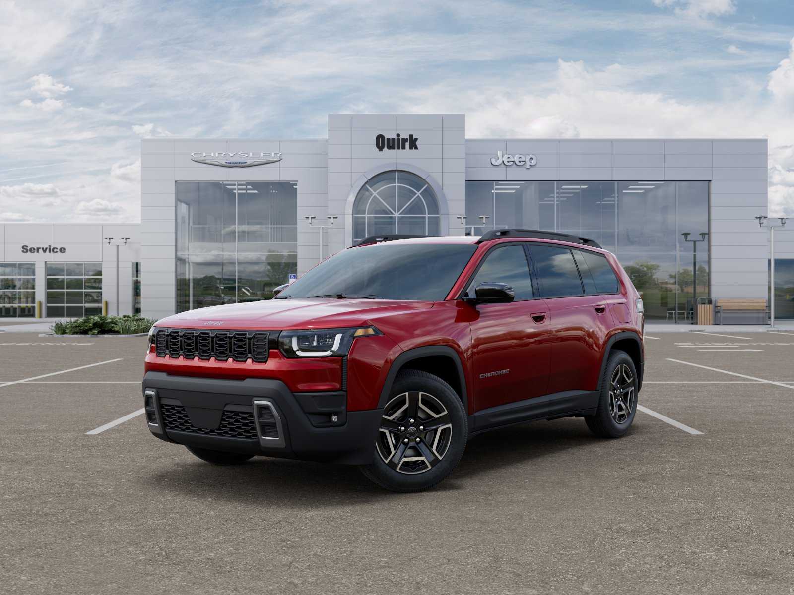 New 2026 Red Hot Pearlcoat Jeep Laredo image 27