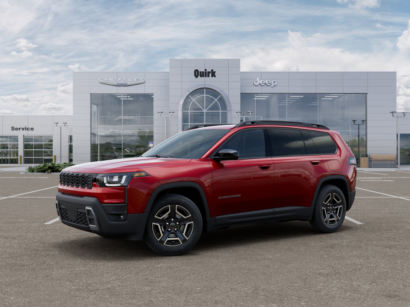 New 2026 Red Hot Pearlcoat Jeep Laredo image 28