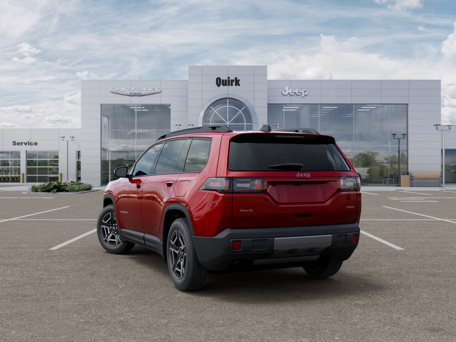 New 2026 Red Hot Pearlcoat Jeep Laredo image 29