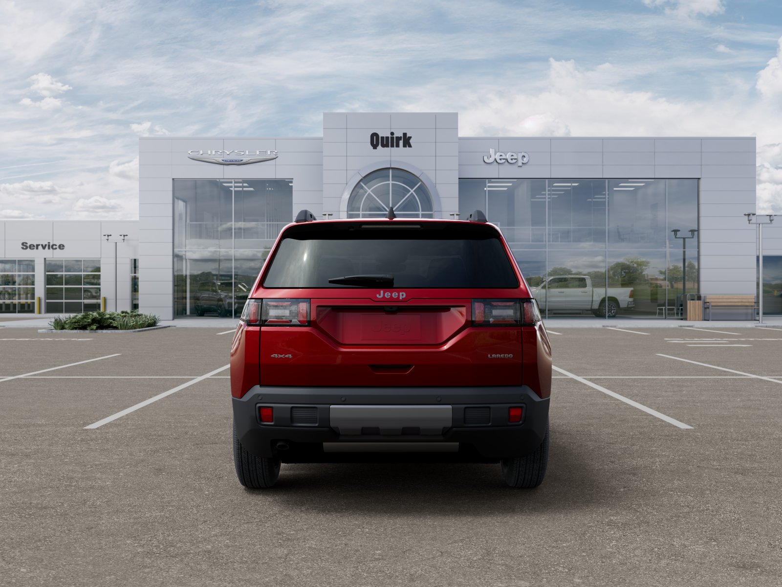 New 2026 Red Hot Pearlcoat Jeep Laredo image 33