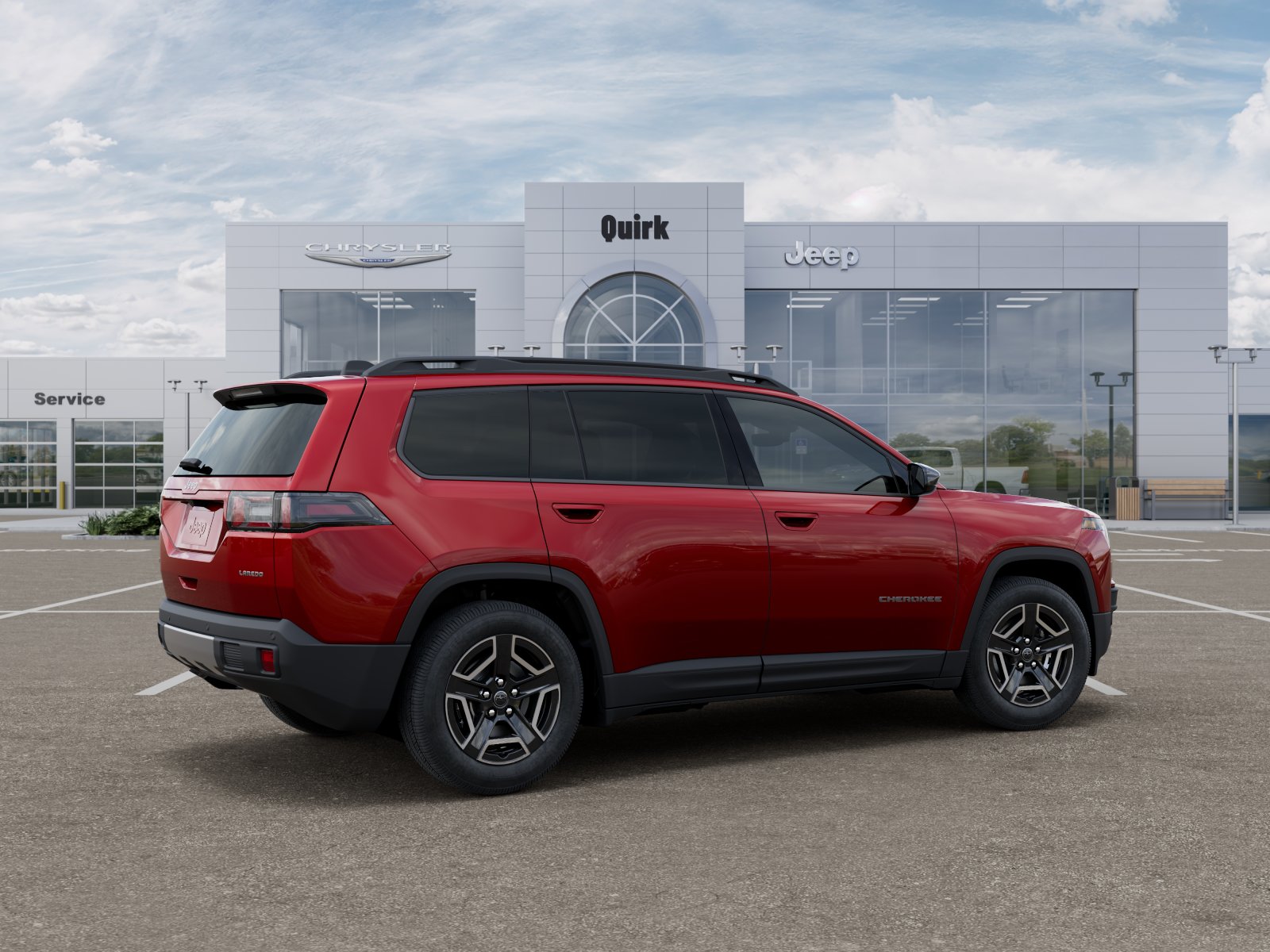 New 2026 Red Hot Pearlcoat Jeep Laredo image 30