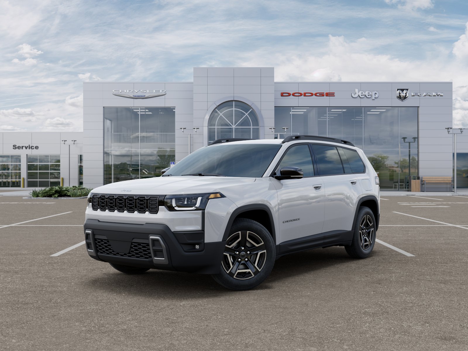 New 2026 Bright White Clear-Coat Exterior Paint Jeep Limited image 66