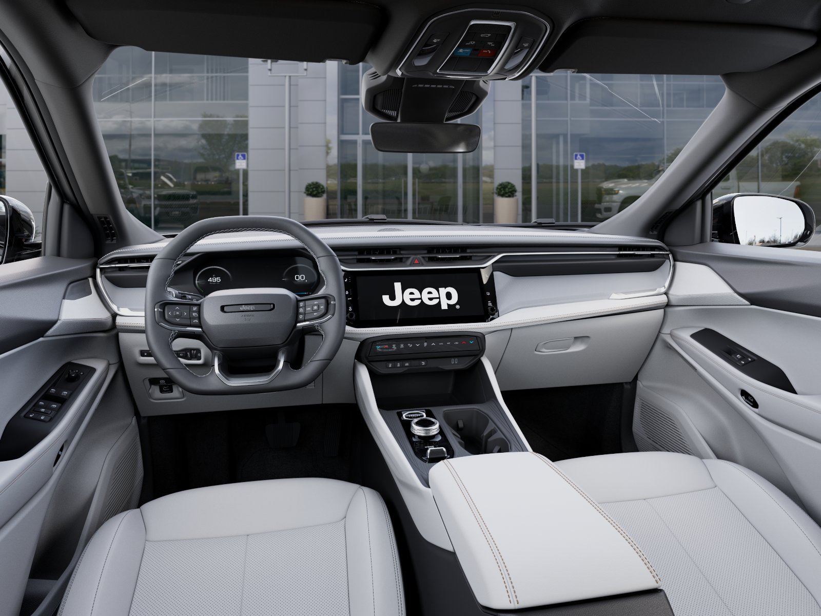 New 2026 Bright White Clear-Coat Exterior Paint Jeep Limited image 72