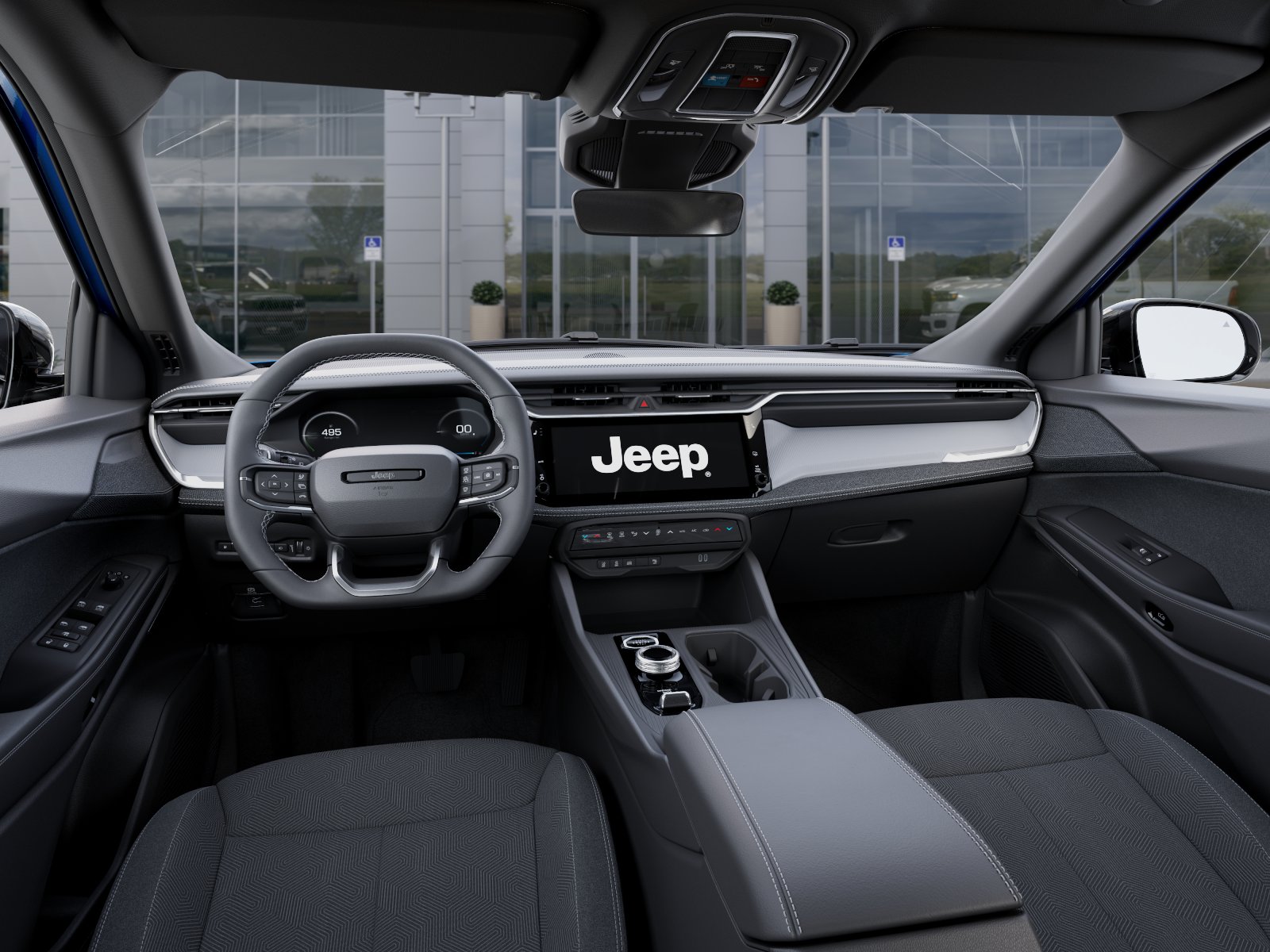 New 2026 Hydro Blue Pearl-Coat Exterior Paint Jeep Laredo image 40