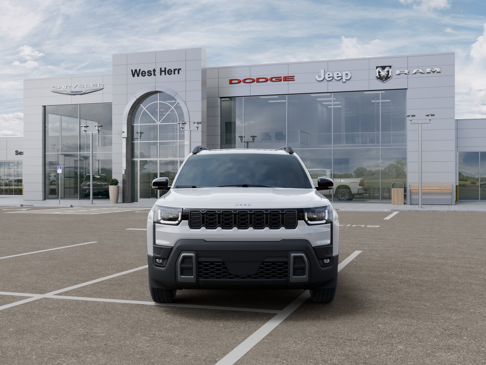 New 2026 Bright White Clear-Coat Exteri Jeep CHEROKEE LIMITED 4X4 image 6
