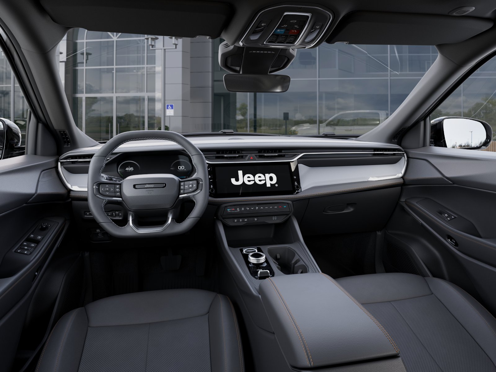 New 2026 Bright White Clear-Coat Exteri Jeep CHEROKEE LIMITED 4X4 image 14