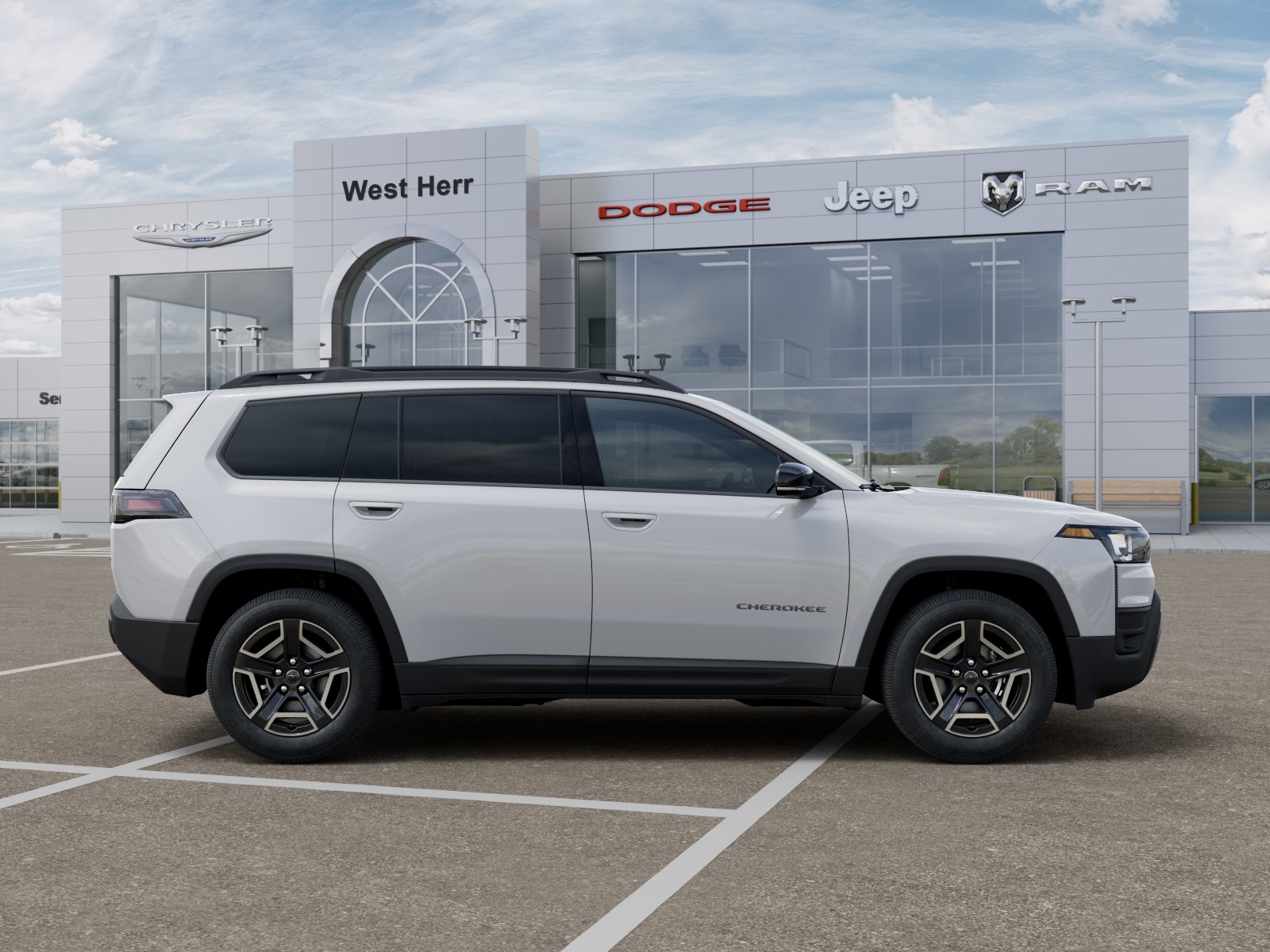New 2026 Bright White Clear-Coat Exteri Jeep CHEROKEE LIMITED 4X4 image 21