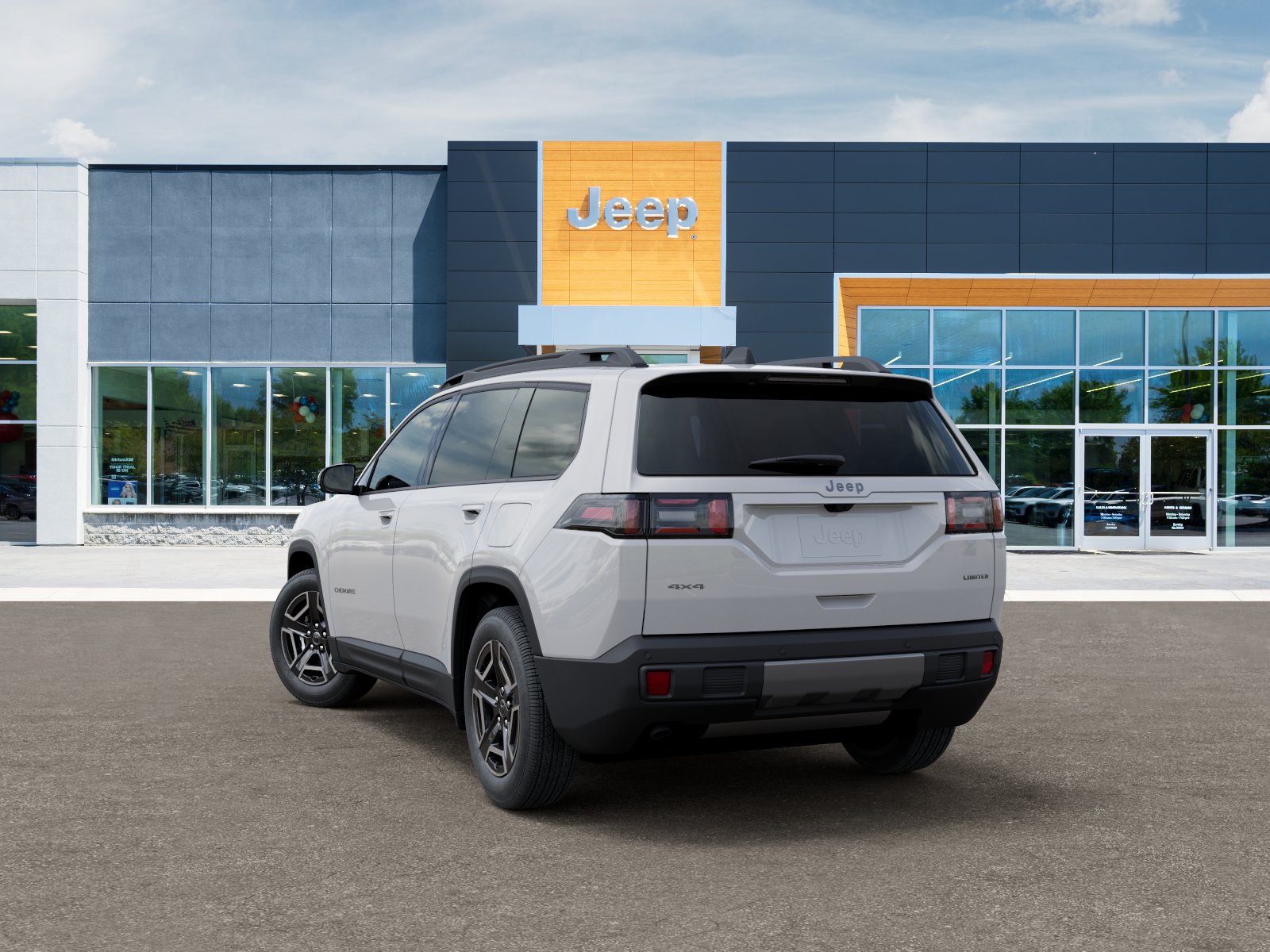 New 2026 Bright White Clear-Coat Exterior Paint Jeep Limited image 29