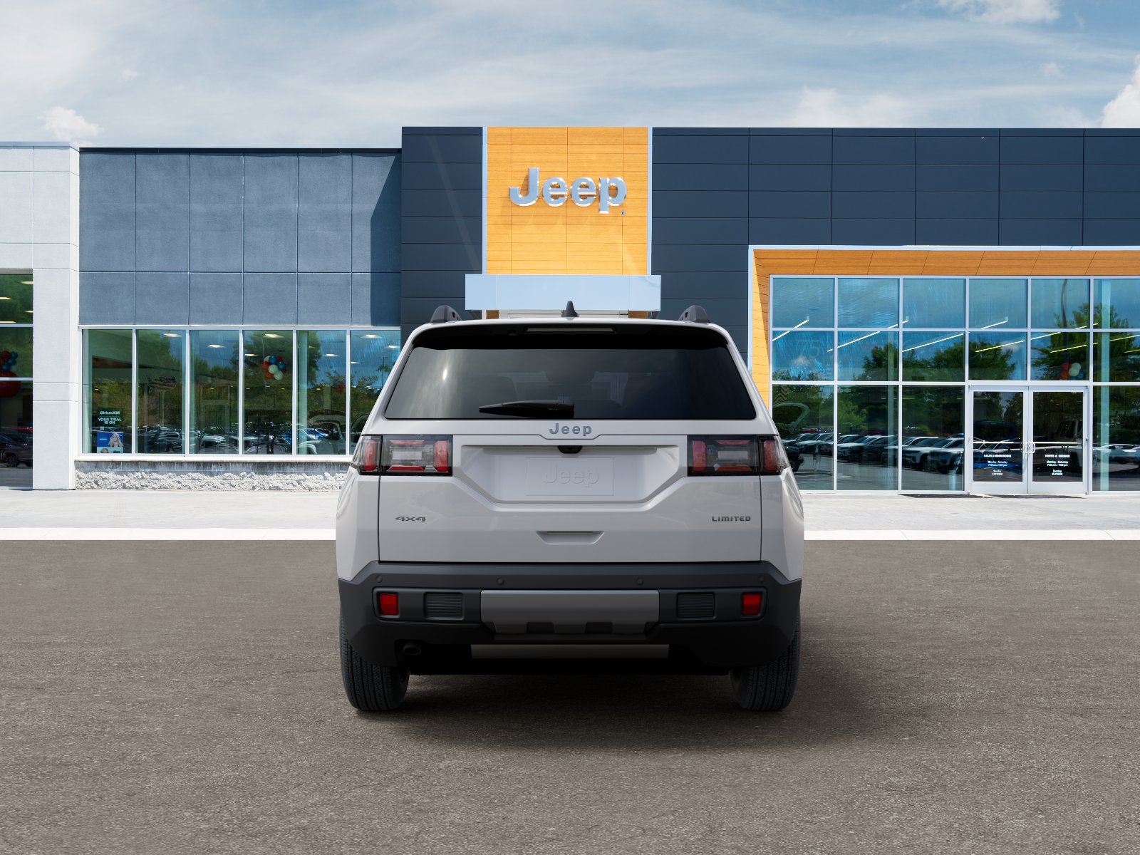 New 2026 Bright White Clear-Coat Exterior Paint Jeep Limited image 33