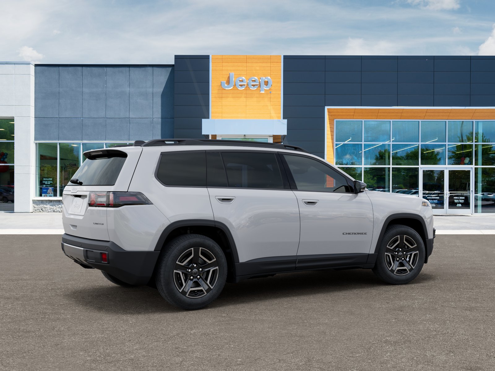 New 2026 Bright White Clear-Coat Exterior Paint Jeep Limited image 30