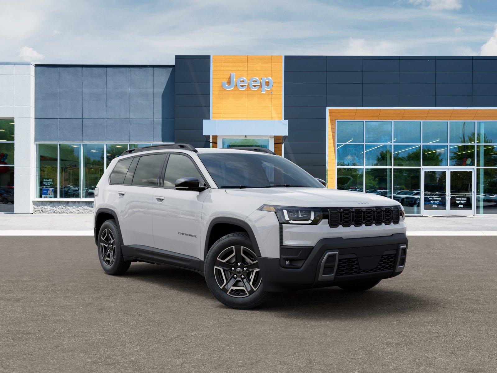 New 2026 Bright White Clear-Coat Exterior Paint Jeep Limited image 31