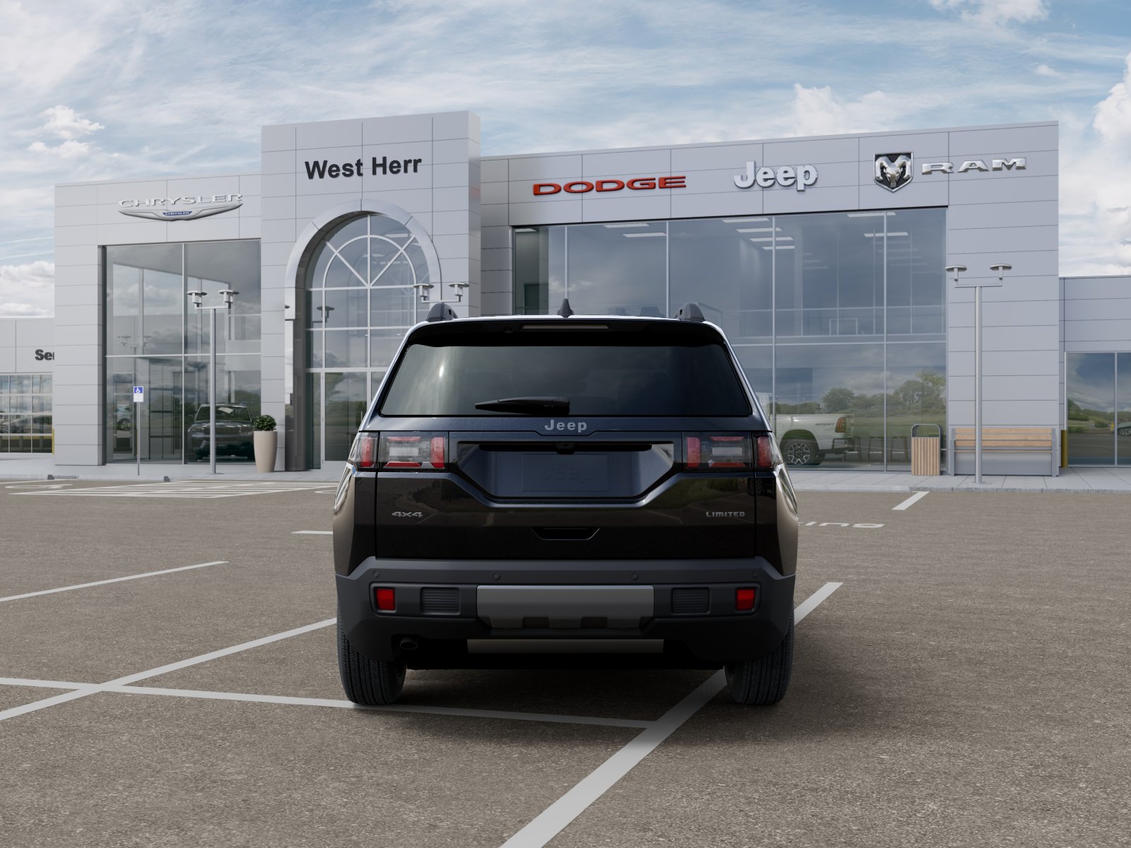New 2026 Diamond Black Crystal Pearlcoa Jeep Limited image 7
