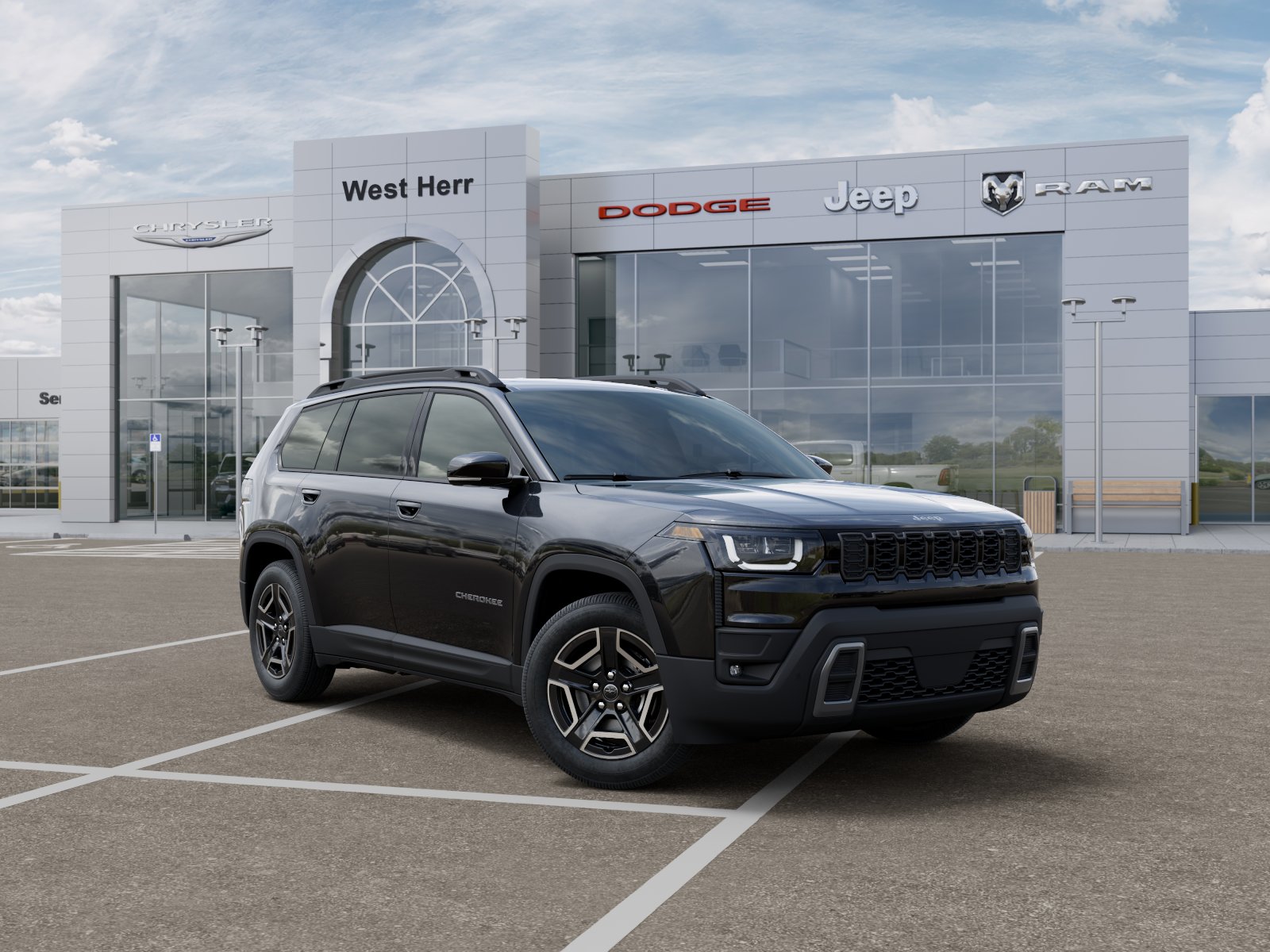 New 2026 Diamond Black Crystal Pearlcoa Jeep Limited image 5