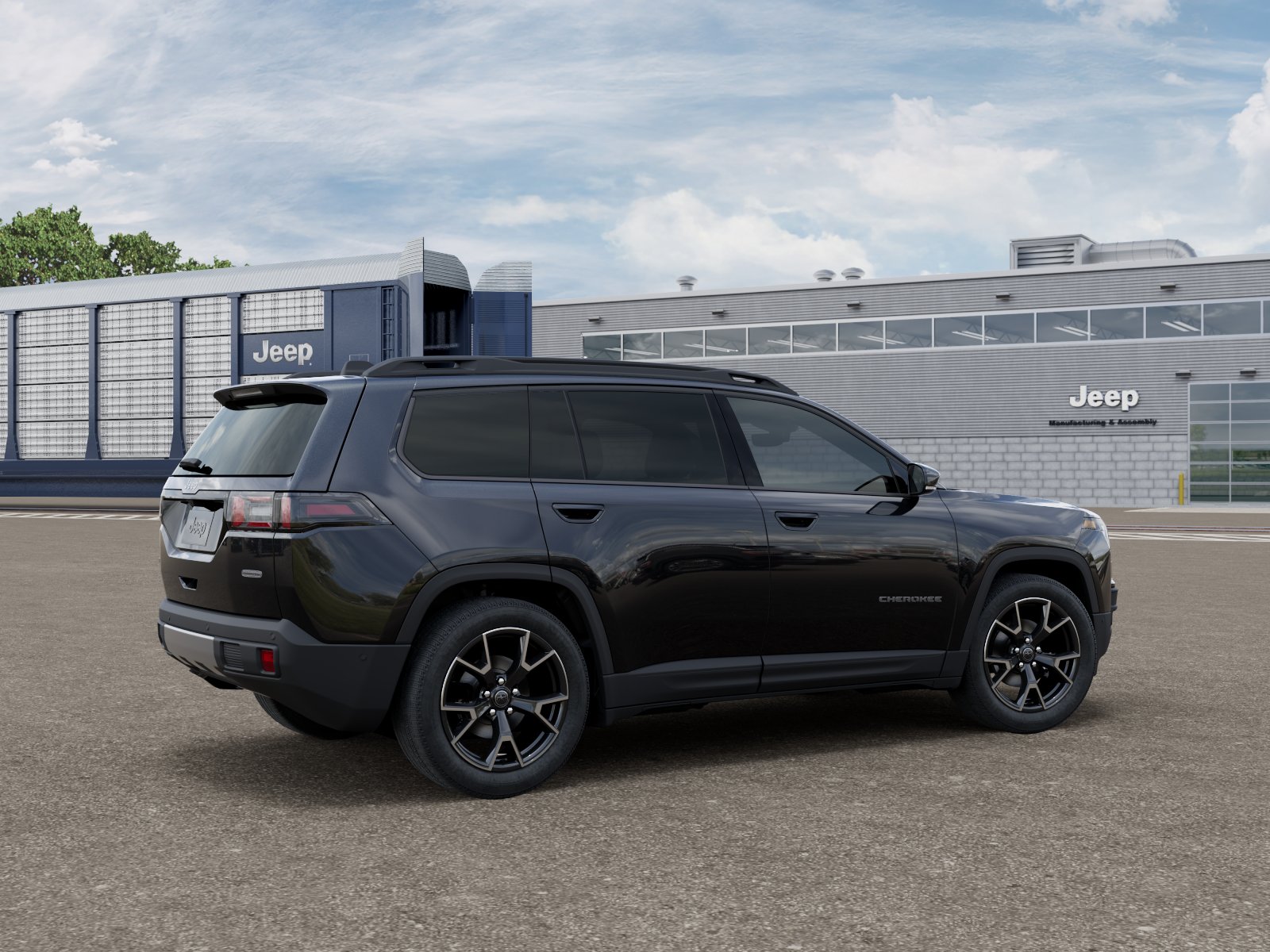 New 2026 Diamond Black Crystal Pearl-Coat Exterior Paint Jeep Overland image 26