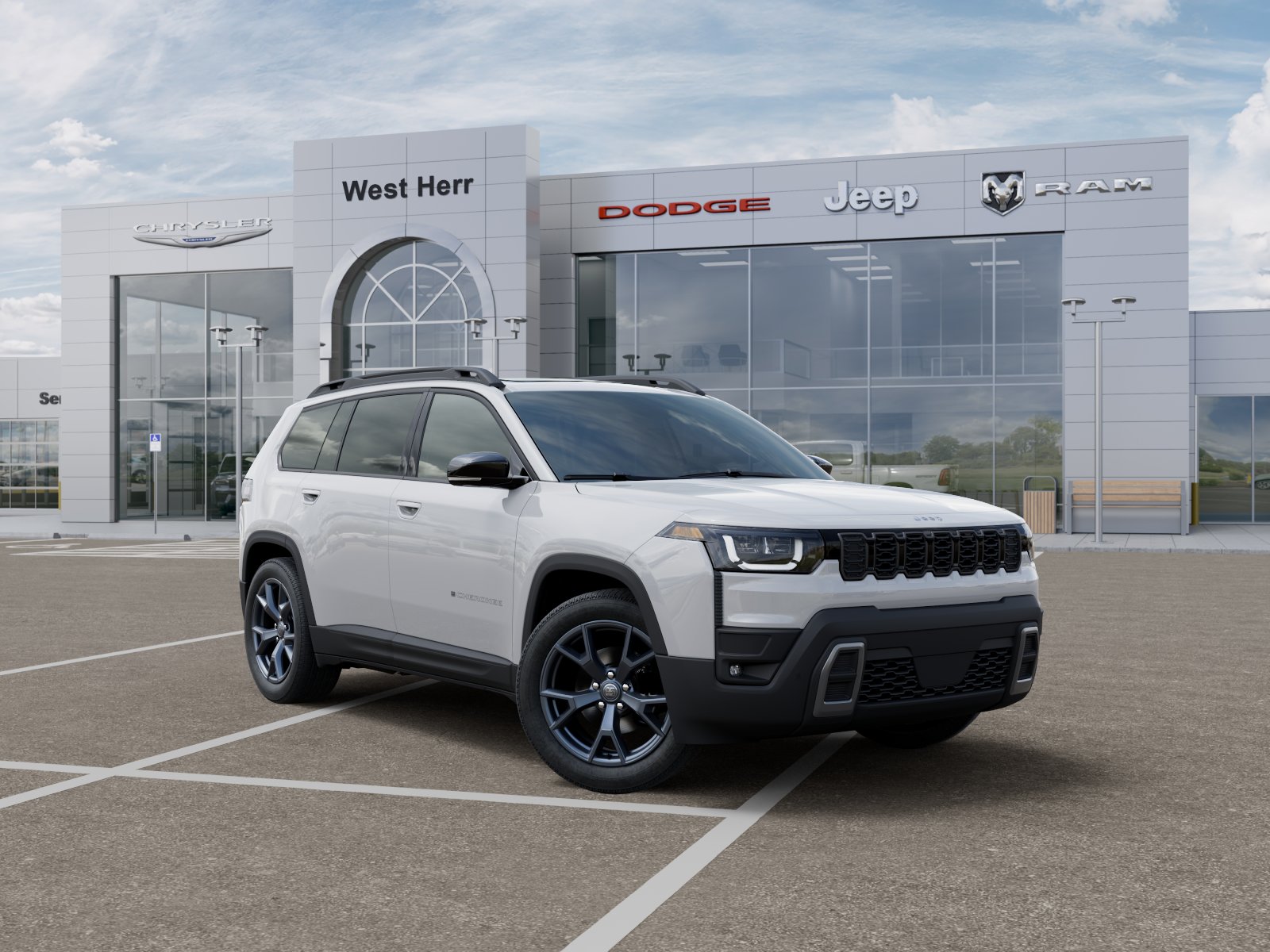 New 2026 Bright White Clear-Coat Exterior Paint Jeep  image 55
