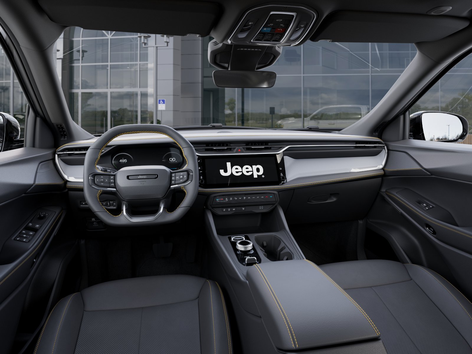 New 2026 Bright White Clear-Coat Exterior Paint Jeep  image 64