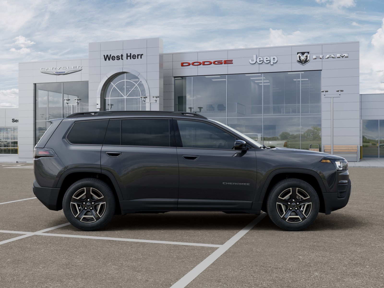 New 2026 Sting-Gray Clear-Coat Exterior Jeep CHEROKEE LAREDO 4X4 image 21